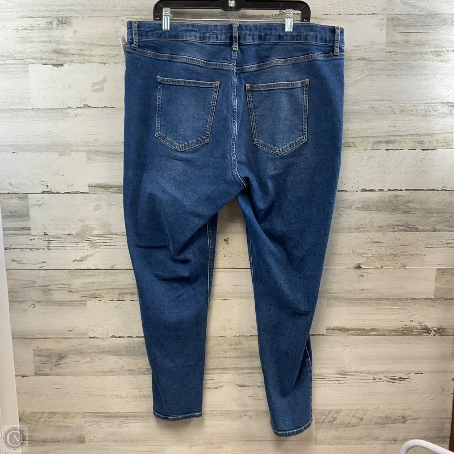 Jeans Skinny By Boden In Blue Denim, Size: 20