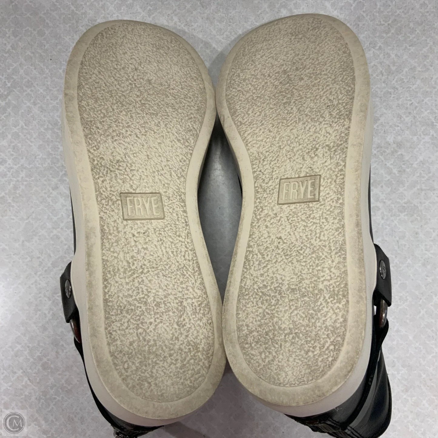 Boots Ankle Flats By Frye In Black, Size: 8