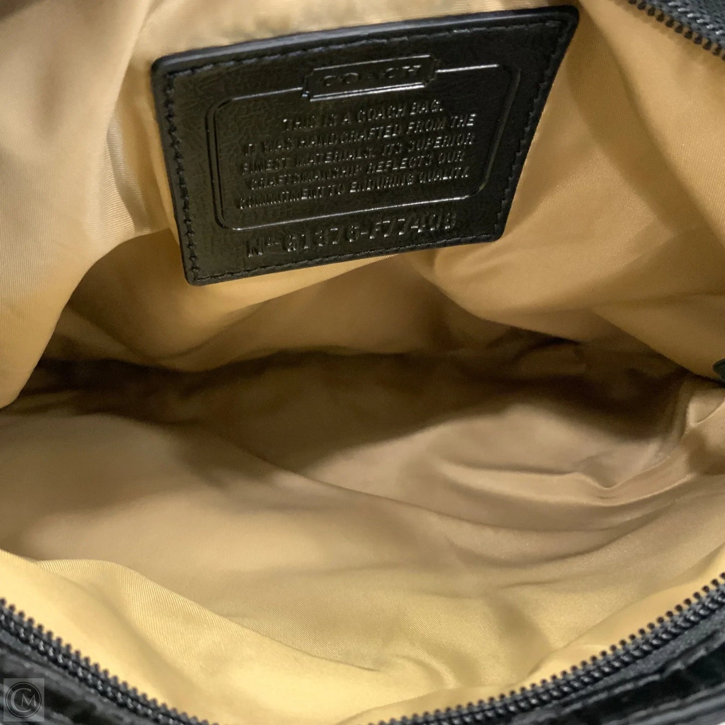 Handbag Designer By Coach, Size: Medium