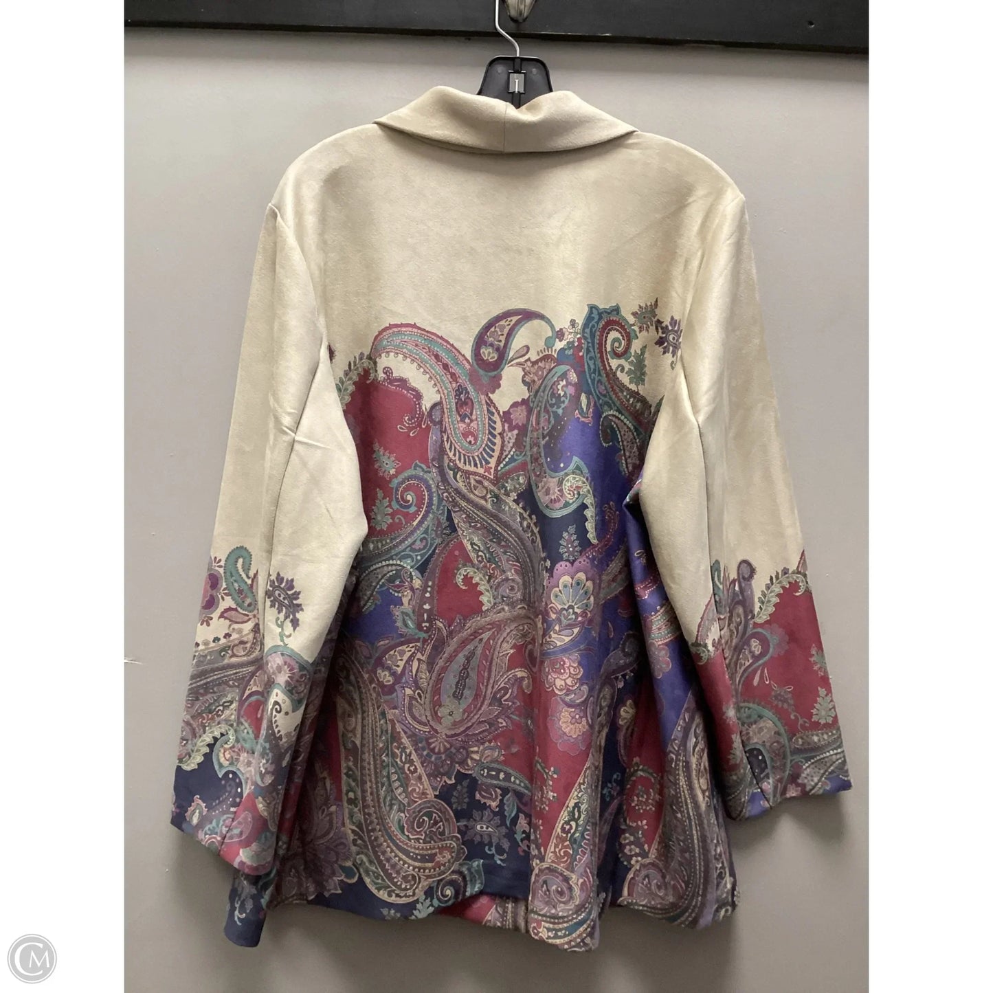 Jacket Other By Susan Graver In Tan, Size: 2x