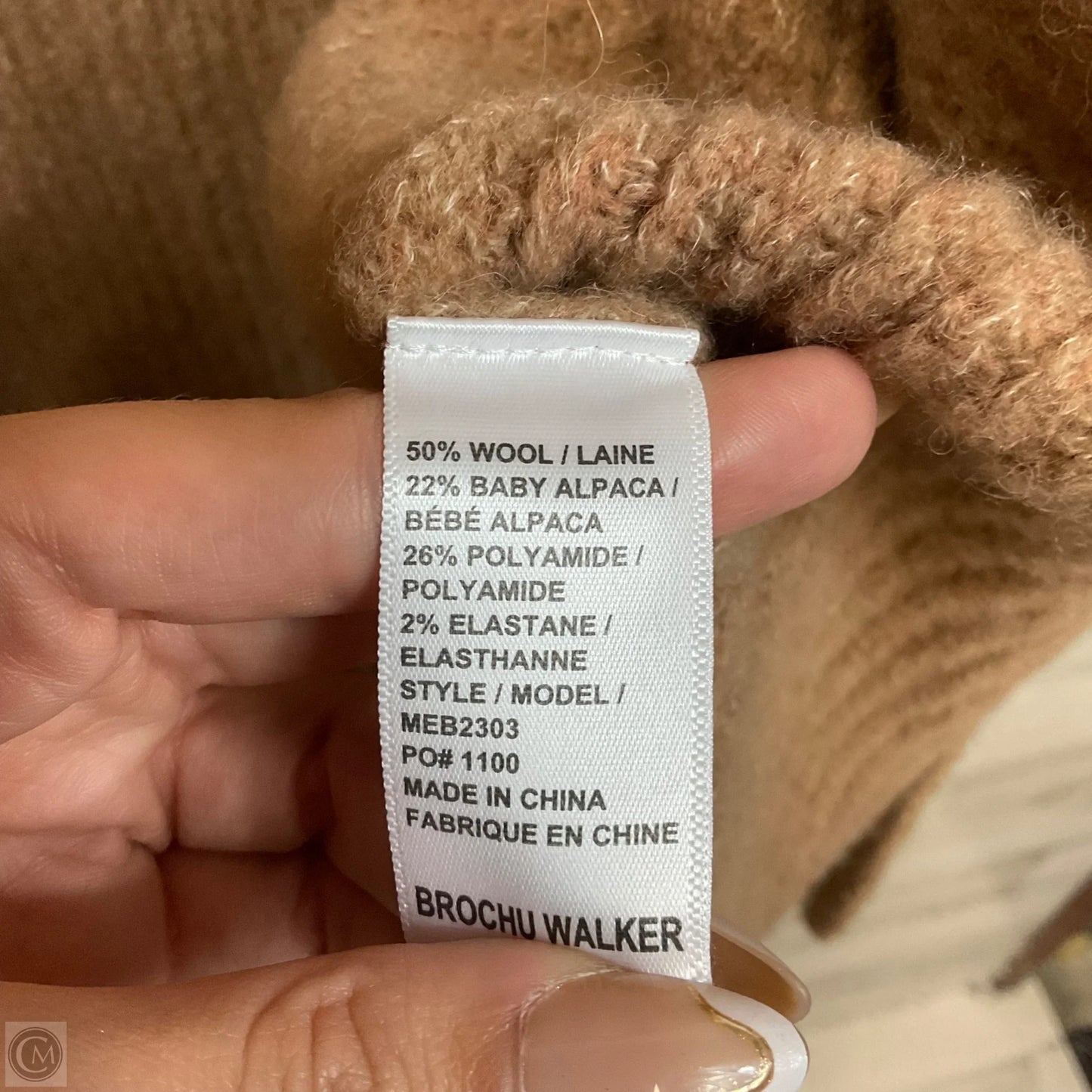 Sweater Cardigan By BROCHU Walker In Brown, Size: L