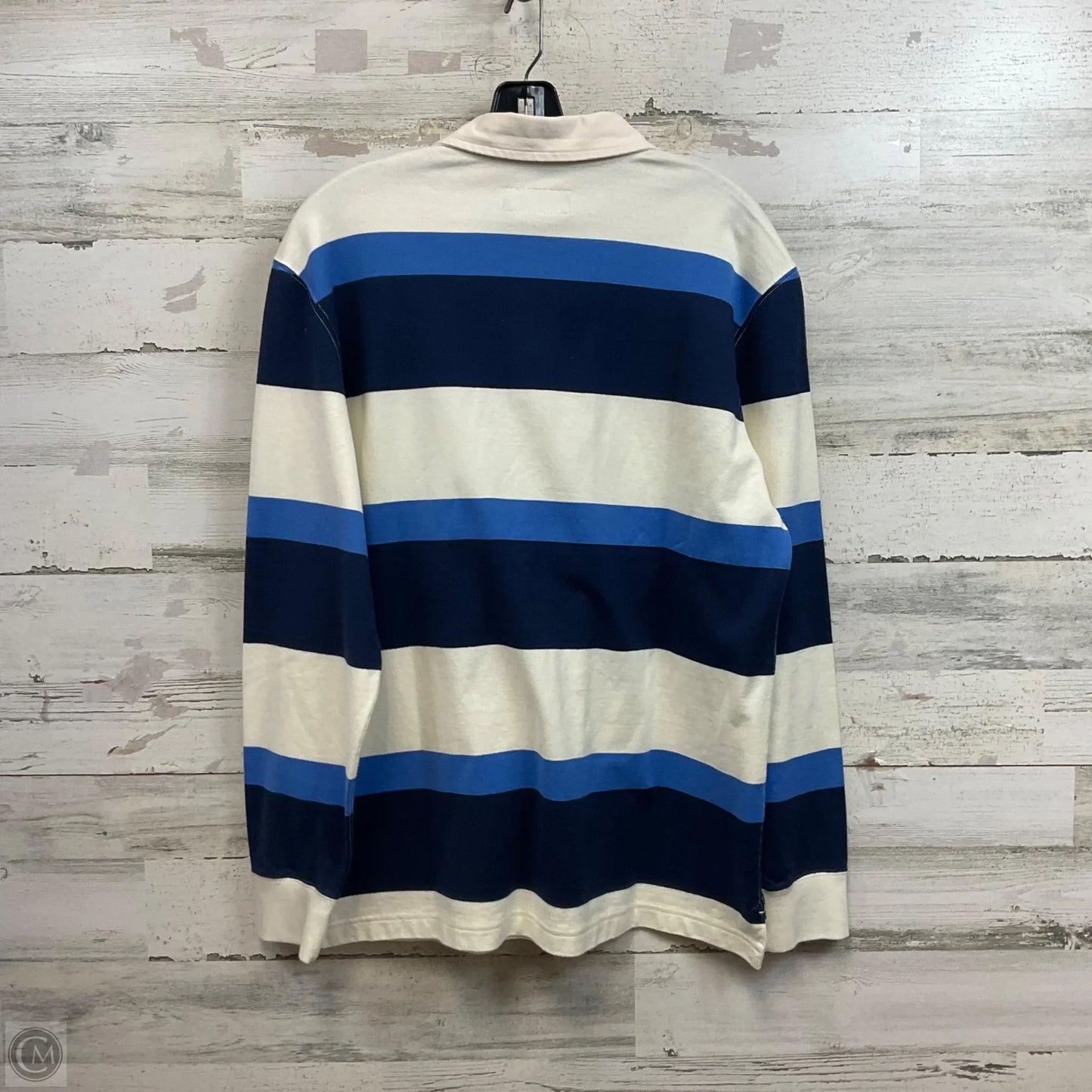 Top Long Sleeve By Vineyard Vines In Blue, Size: M