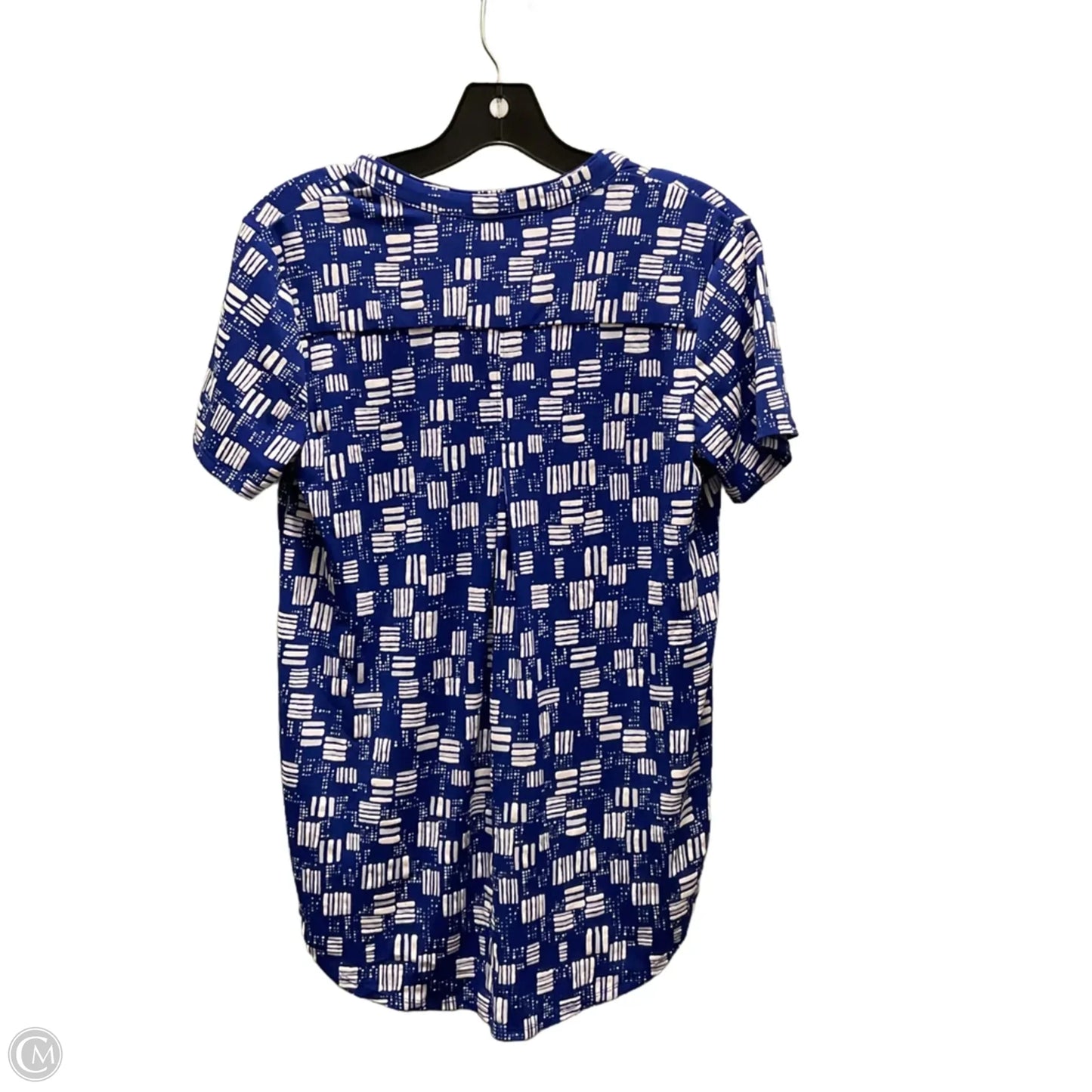 Top Short Sleeve By Cato In Blue, Size: Xs