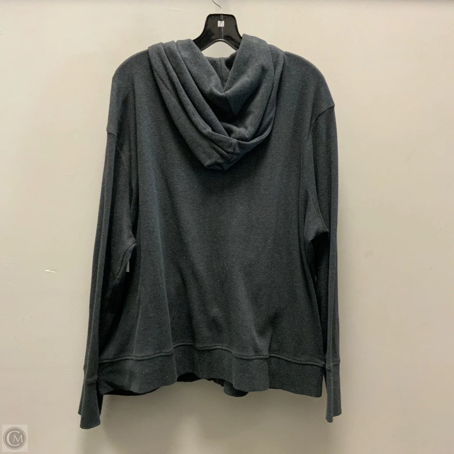 Athletic Jacket By Pact In Grey, Size: Xl