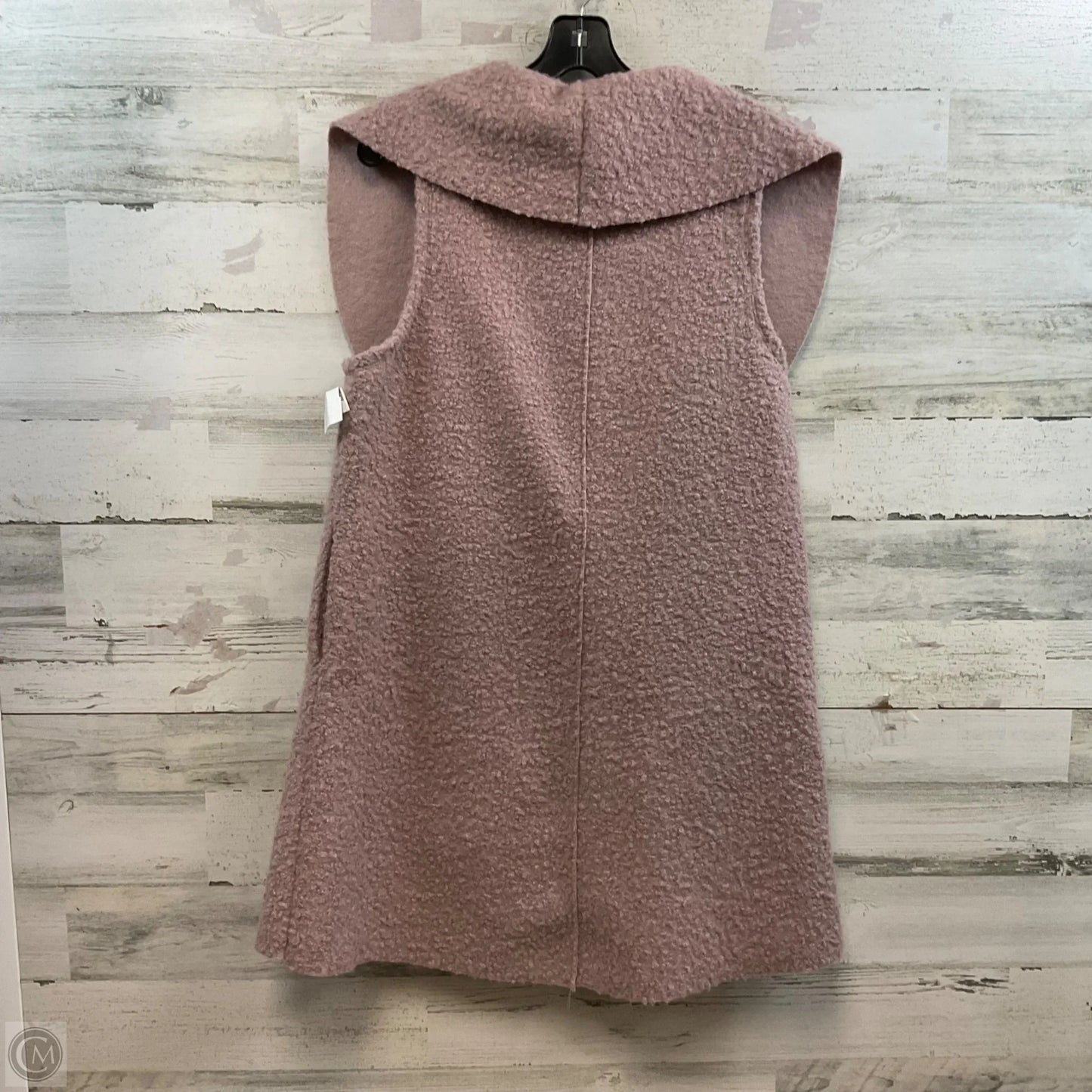 Vest Faux Fur & Sherpa By Entro In Purple, Size: M