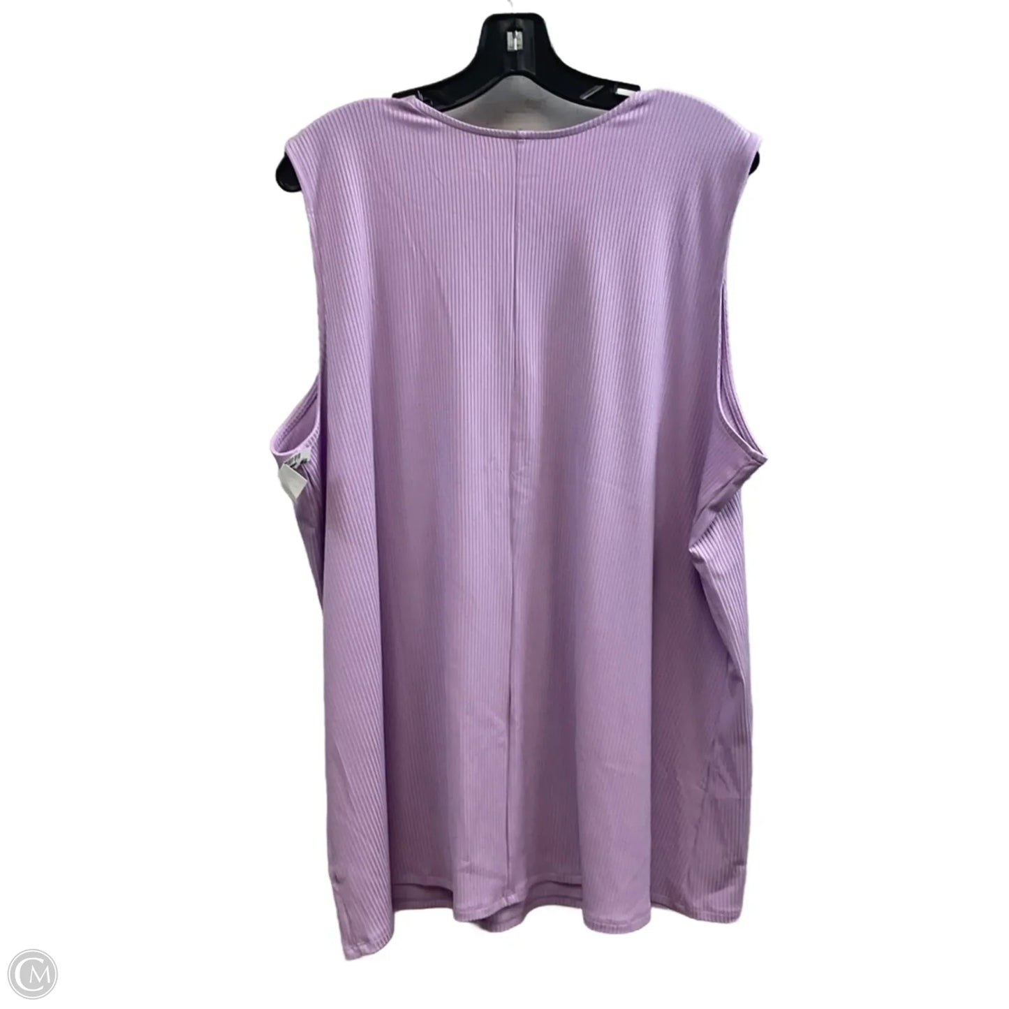 Top Sleeveless By Lane Bryant In Purple, Size: 3x