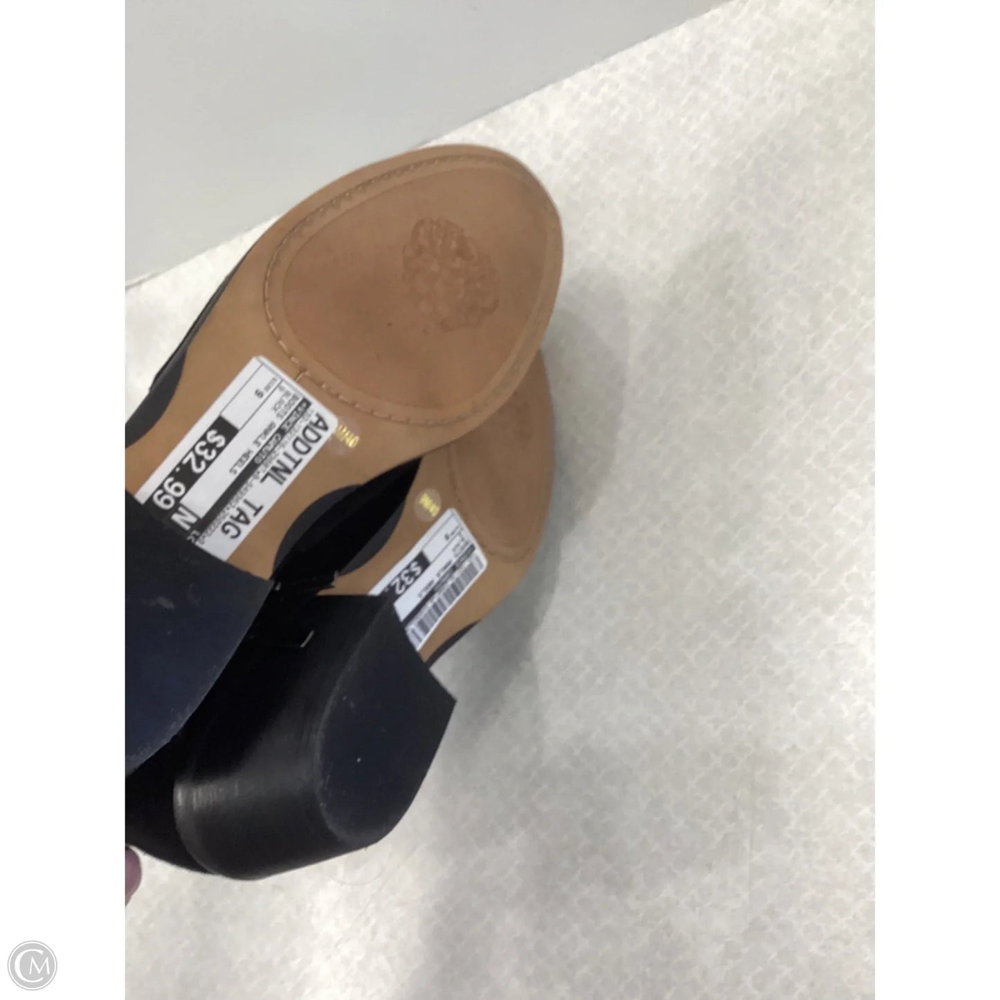 Boots Ankle Heels By Vince Camuto In Black, Size: 9