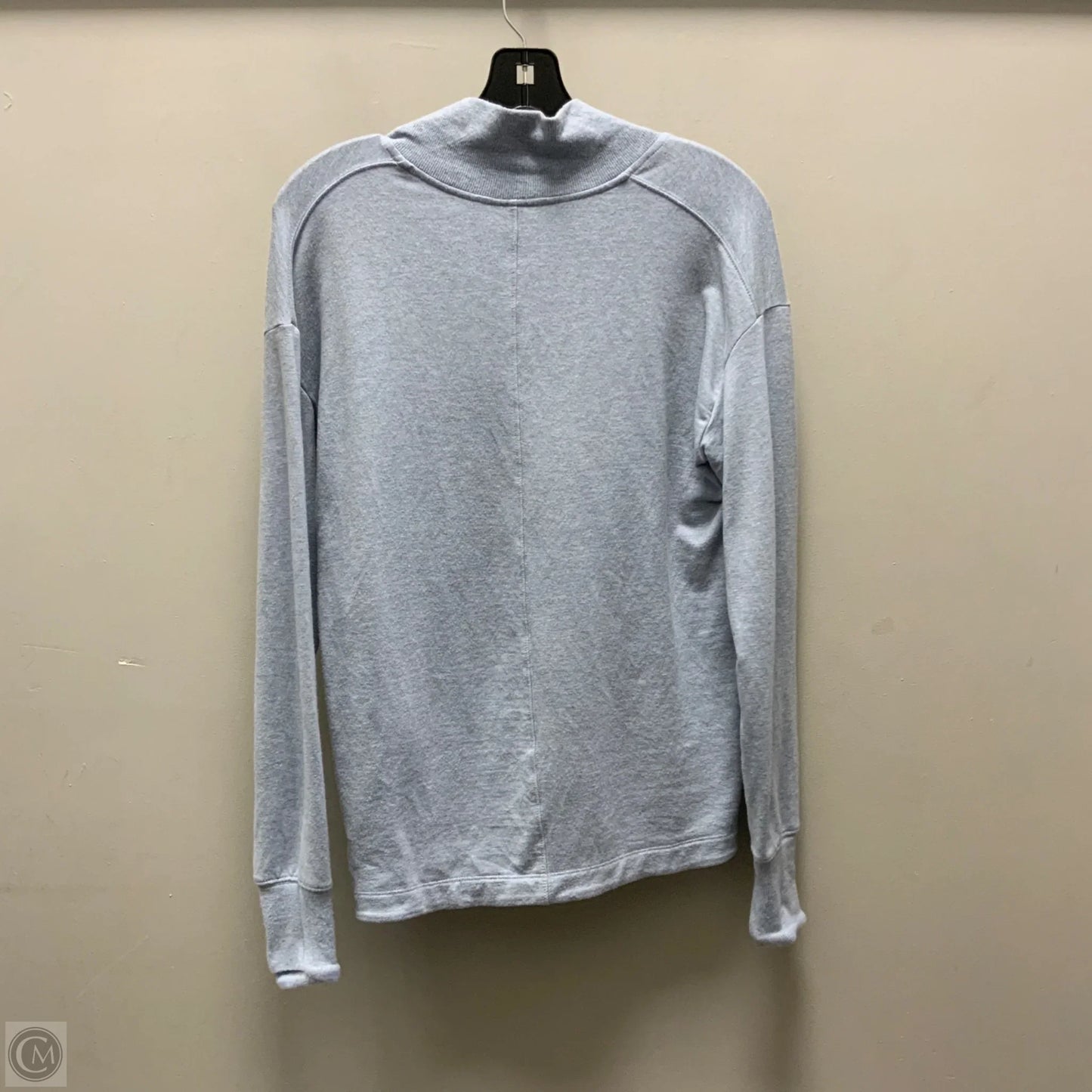 Athletic Top Long Sleeve Collar By Athleta In Blue, Size: Xxsp