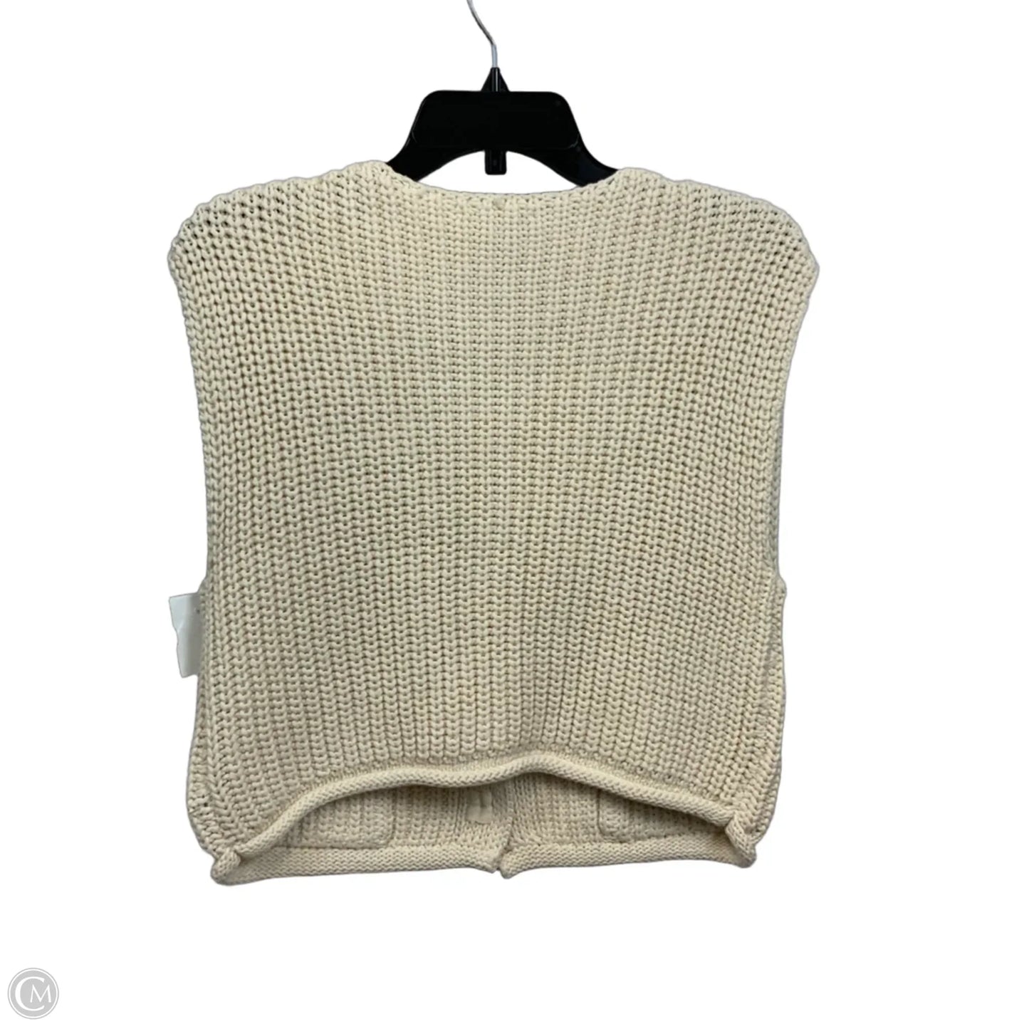 Vest Sweater By House Of Harlow In Cream, Size: S