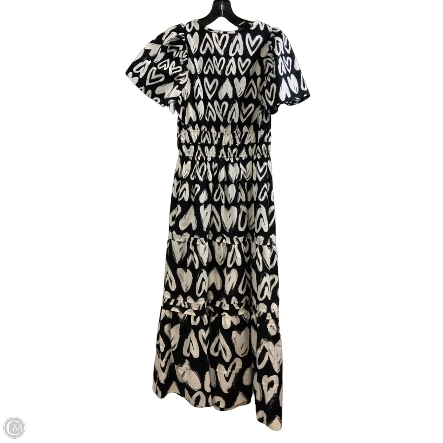 Dress Casual Maxi By Anthropologie In Black, Size: Xxs