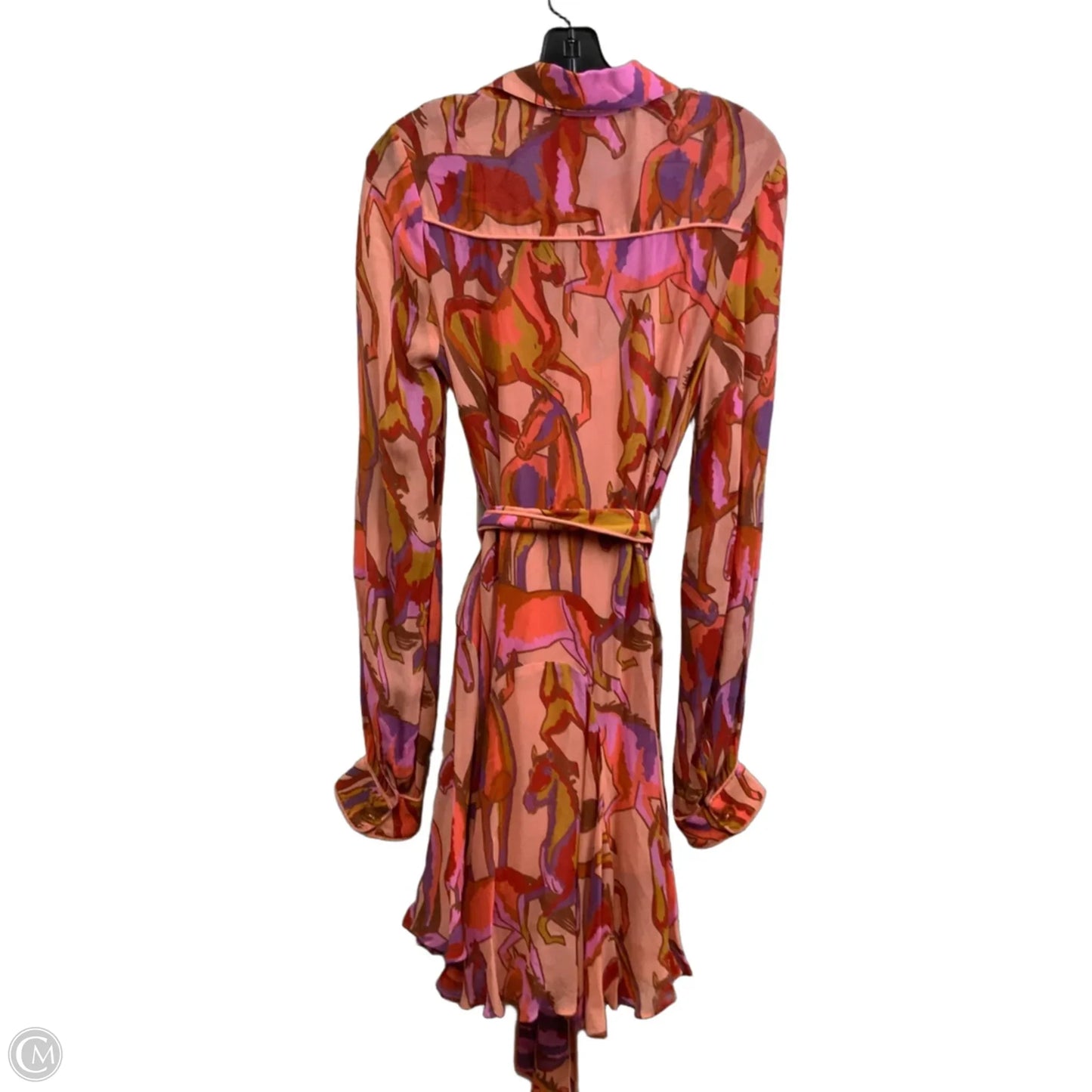 Dress Casual Short By Farm Rio In Orange, Size: Xs