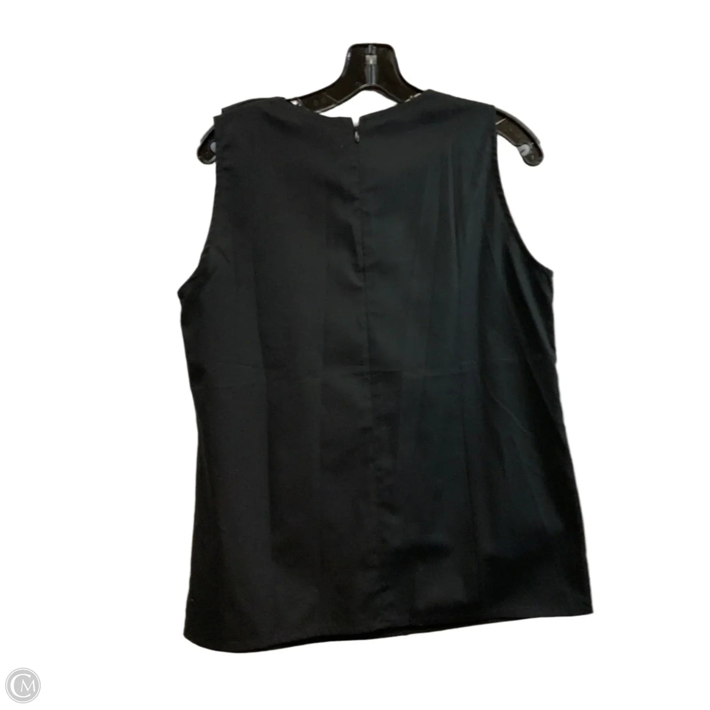 Blouse Sleeveless By MARCELLA In Black, Size: M