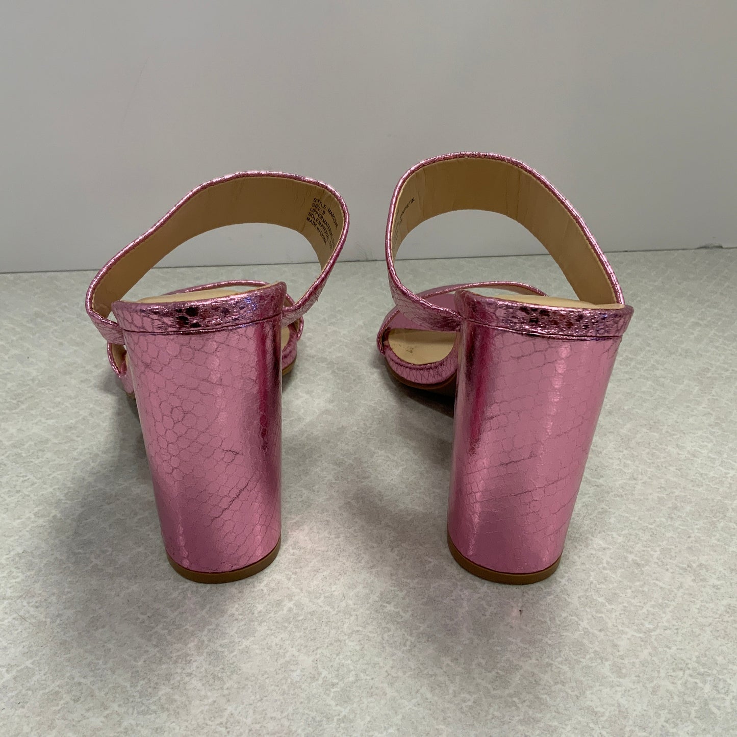Sandals Heels Block By Lulus  Size: 9