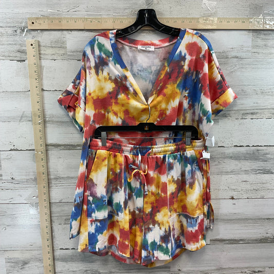 Top 2pc Short Sleeve By Zenana Outfitters  Size: Xl