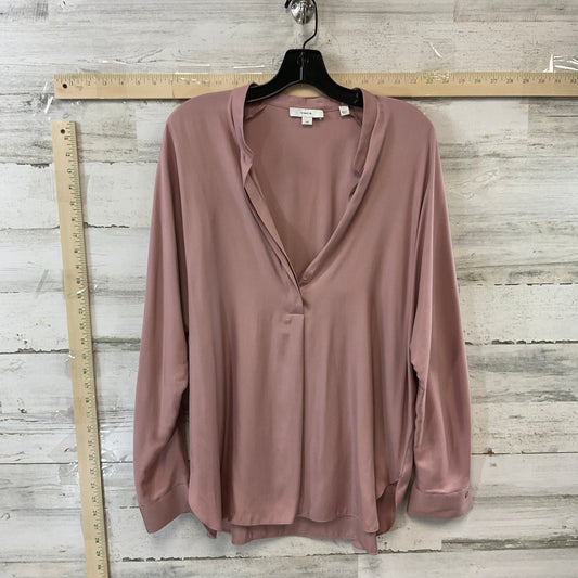 Blouse Long Sleeve By Vince  Size: L