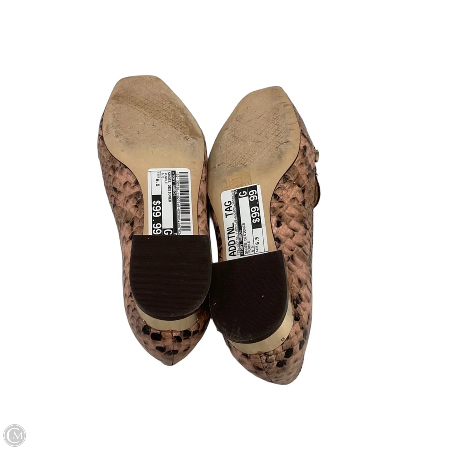 Shoes Designer By Tory Burch In Purple, Size: 6.5