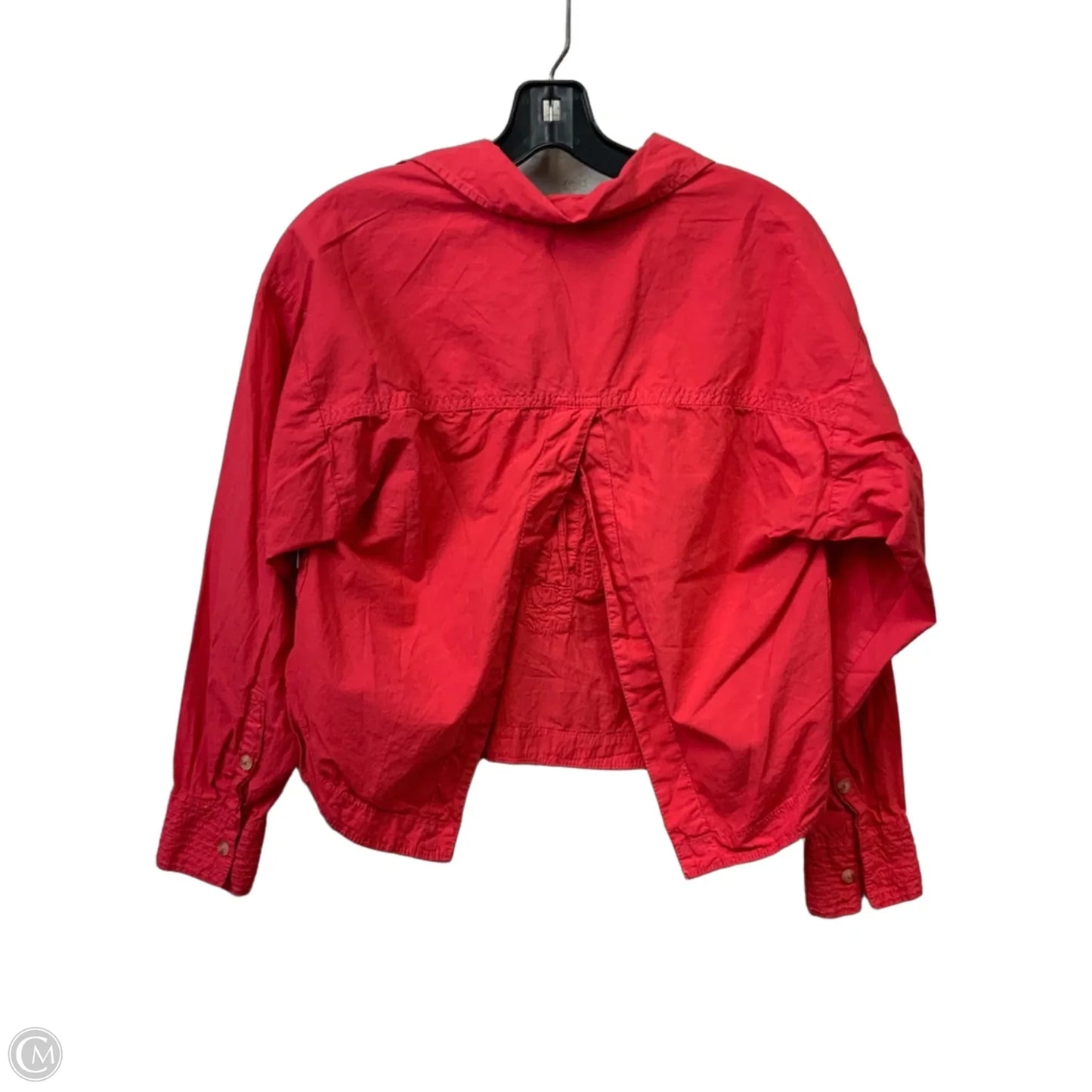 Blouse Long Sleeve By Pilcro In Pink, Size: Xxs
