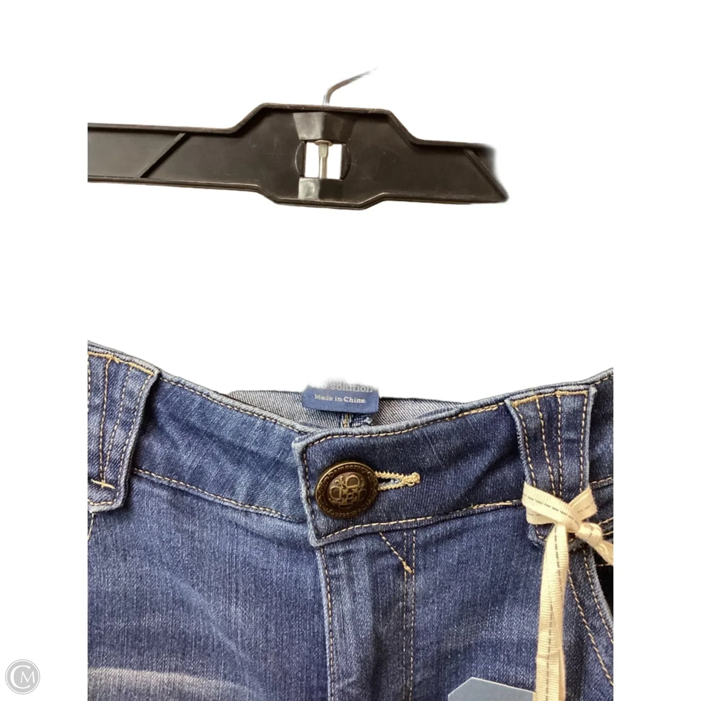 Jeans Straight By Democracy In Blue Denim, Size: 10
