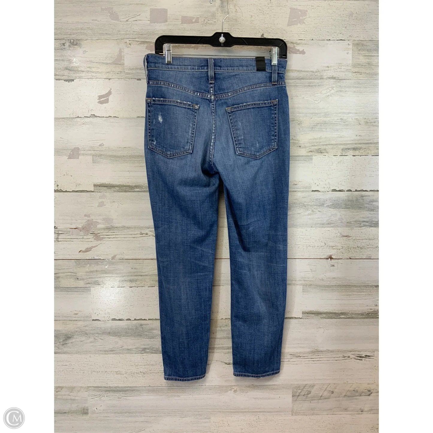 Jeans Straight By Vince In Blue Denim, Size: 0