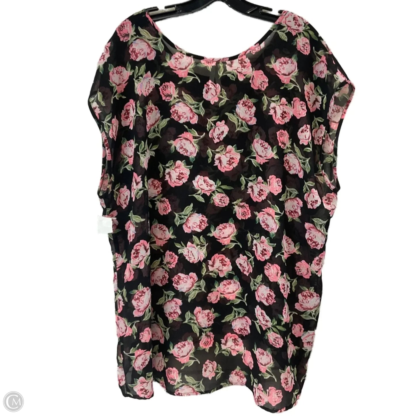 Blouse Sleeveless By I LIVE 4 TRUTH In Black, Size: 2x