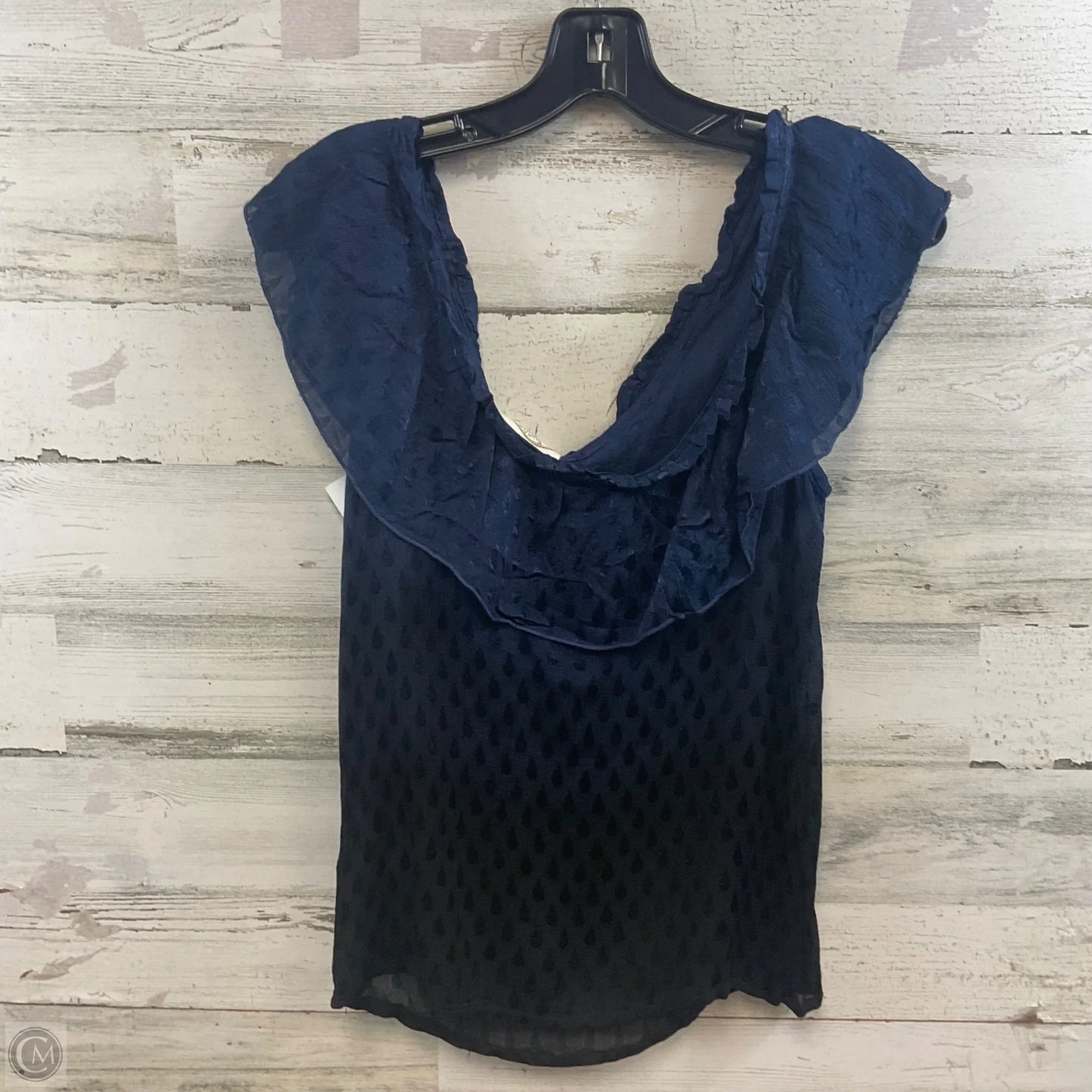 Blouse Sleeveless By MUCHE MUCHETTE In Blue, Size: Osfm