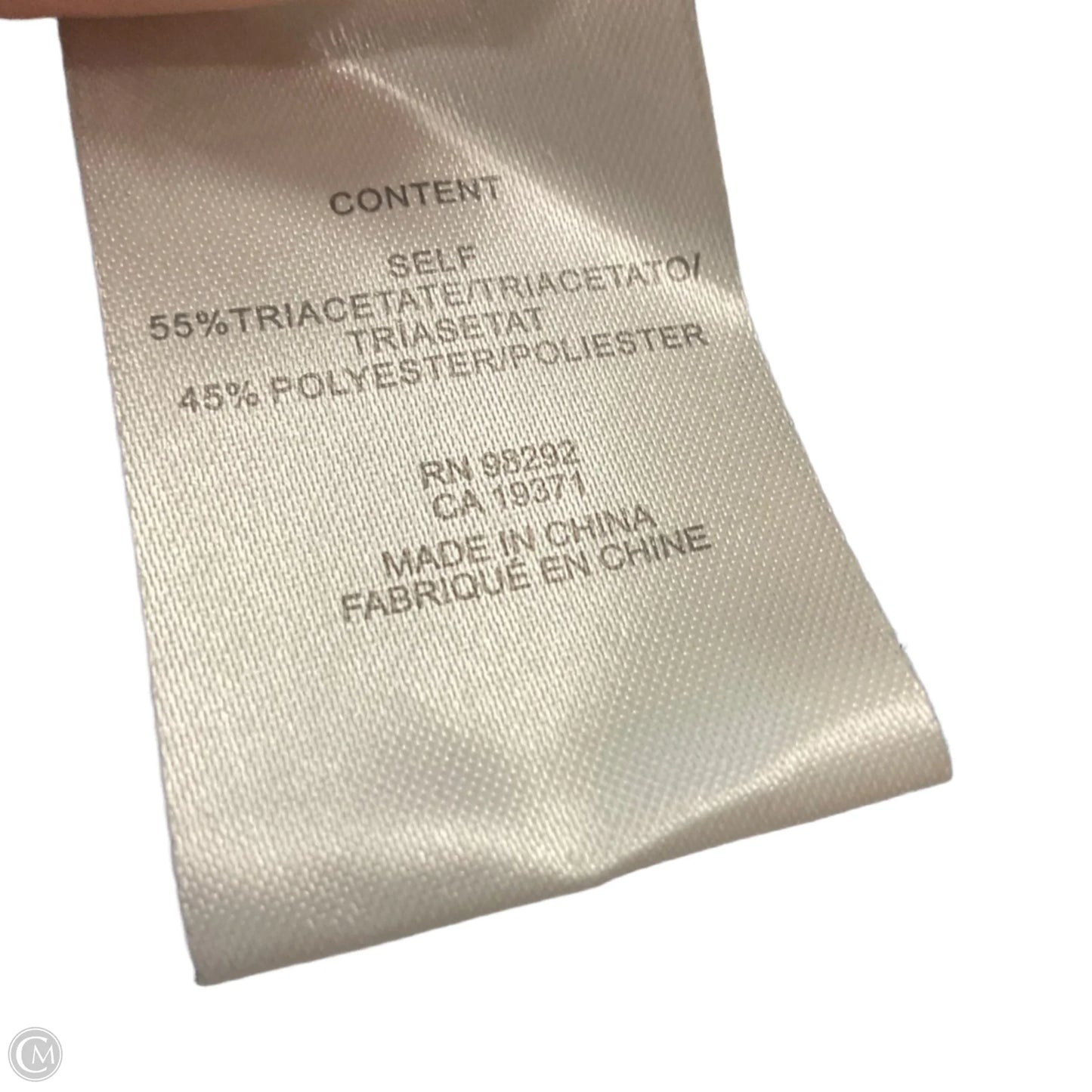 Blouse Short Sleeve By Tibi In Blue, Size: Xs