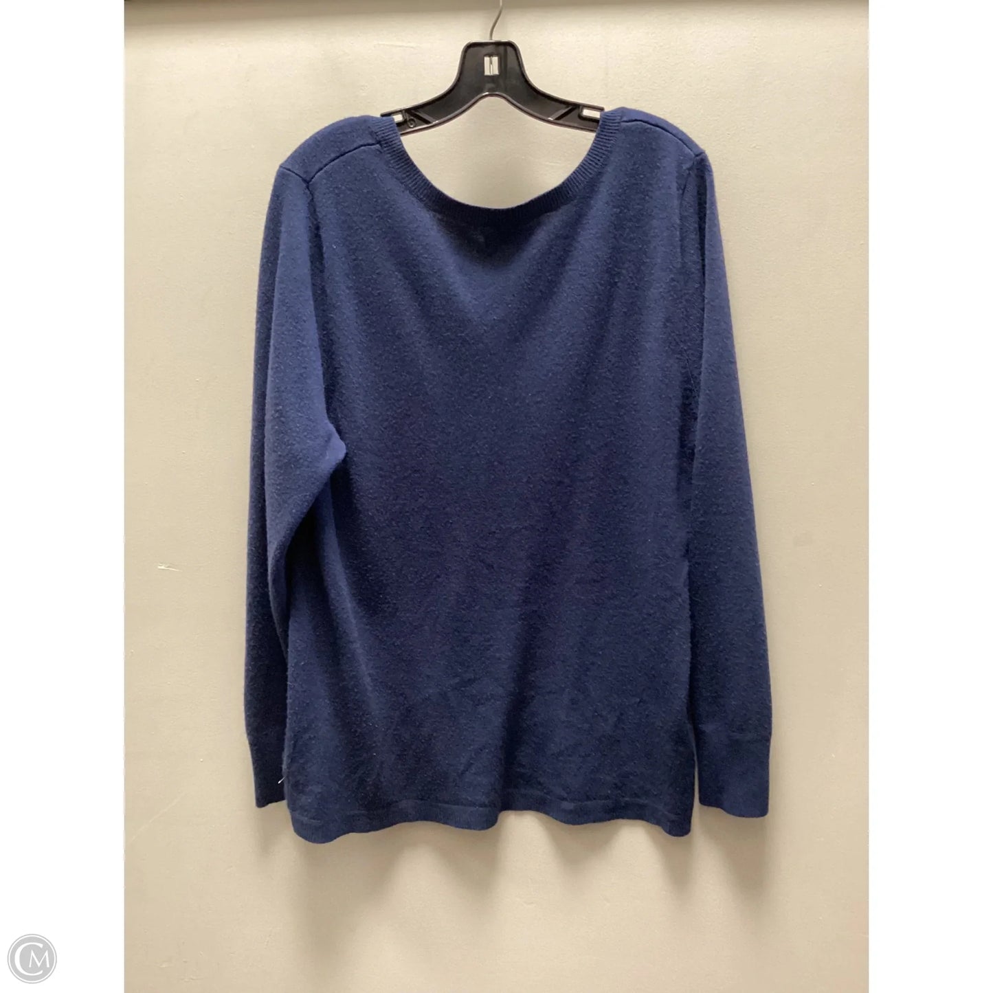 Sweater By Croft And Barrow In Blue, Size: Xxl