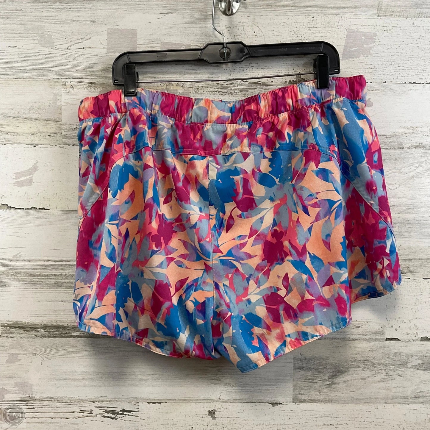 Athletic Shorts By Old Navy In Blue & Pink, Size: Xl