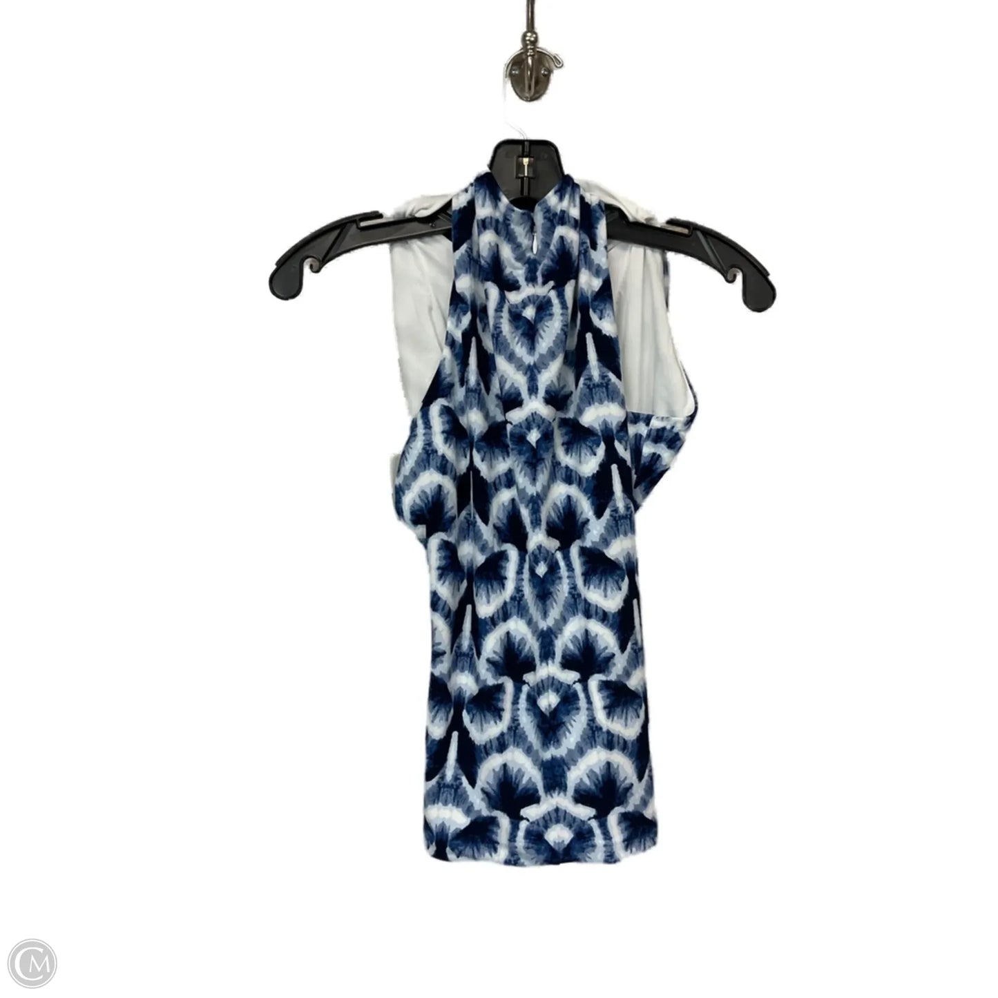 Blouse Sleeveless By White House Black Market In Blue, Size: Xs