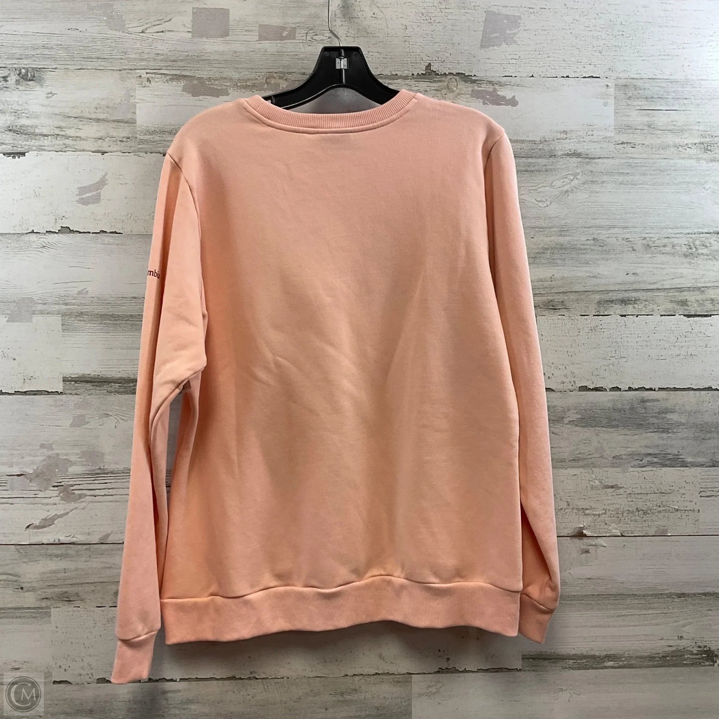 Sweatshirt Crewneck By Columbia In Orange, Size: L