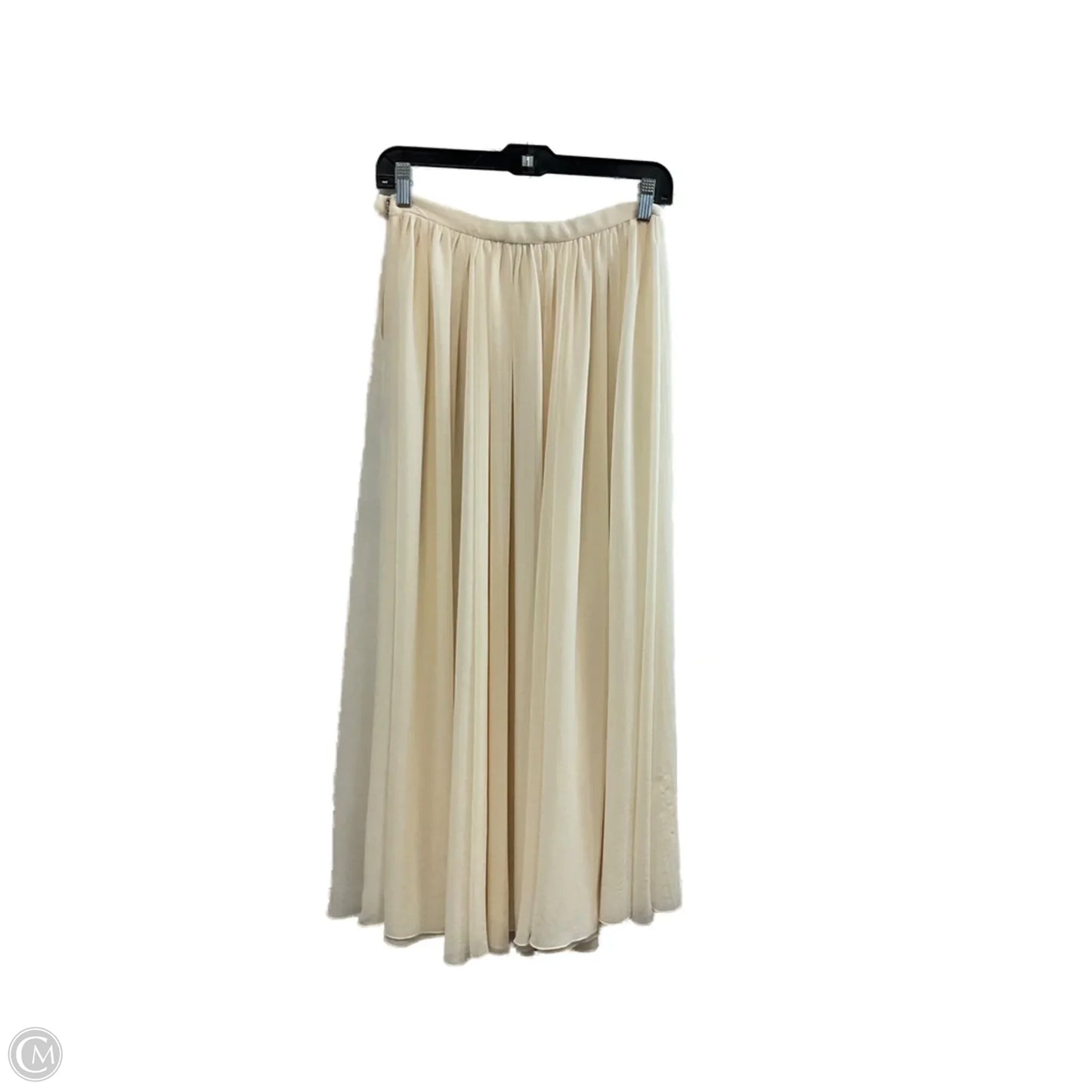 Skirt Maxi By Trois In Cream, Size: S