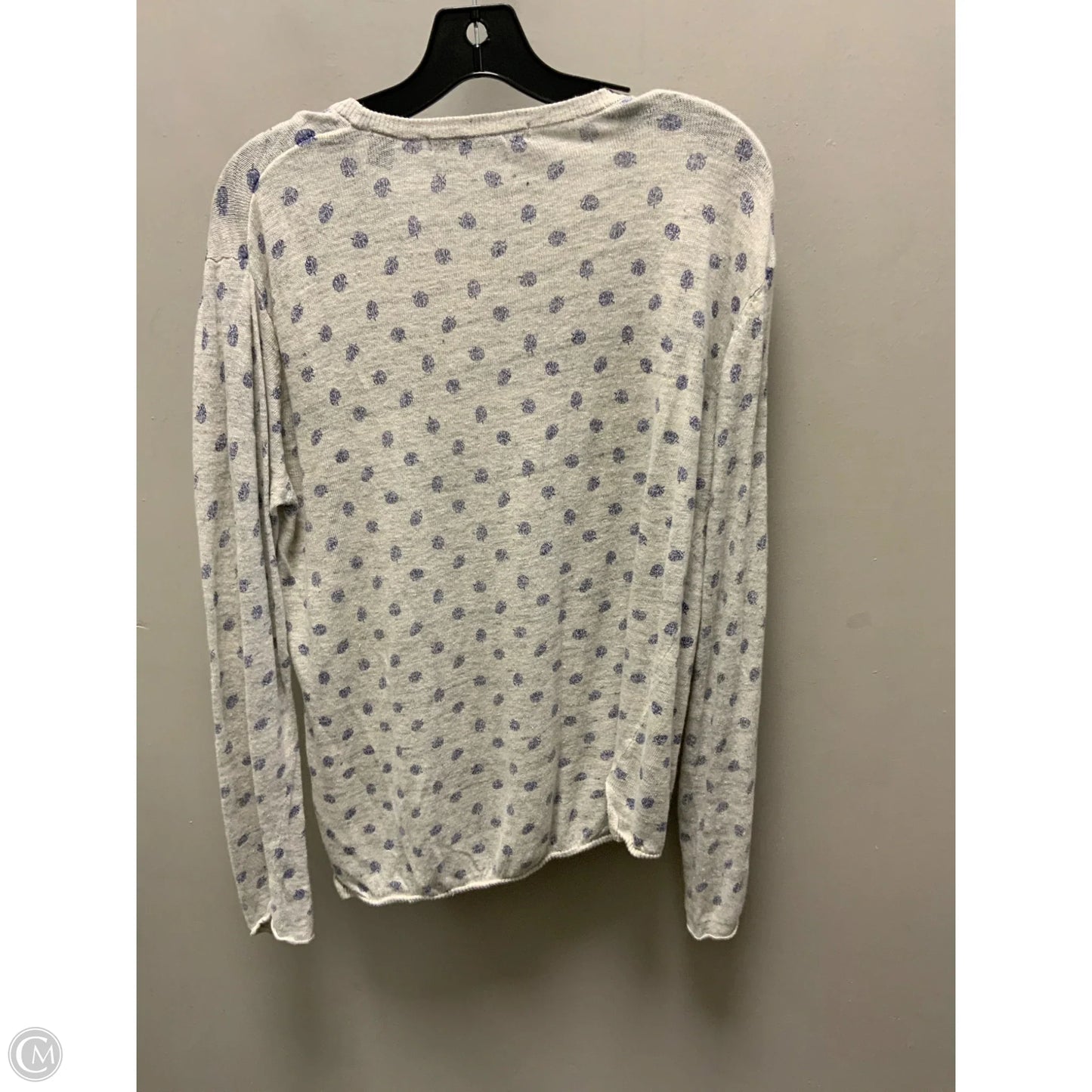 Top Long Sleeve By Scotch & Soda In Grey, Size: M