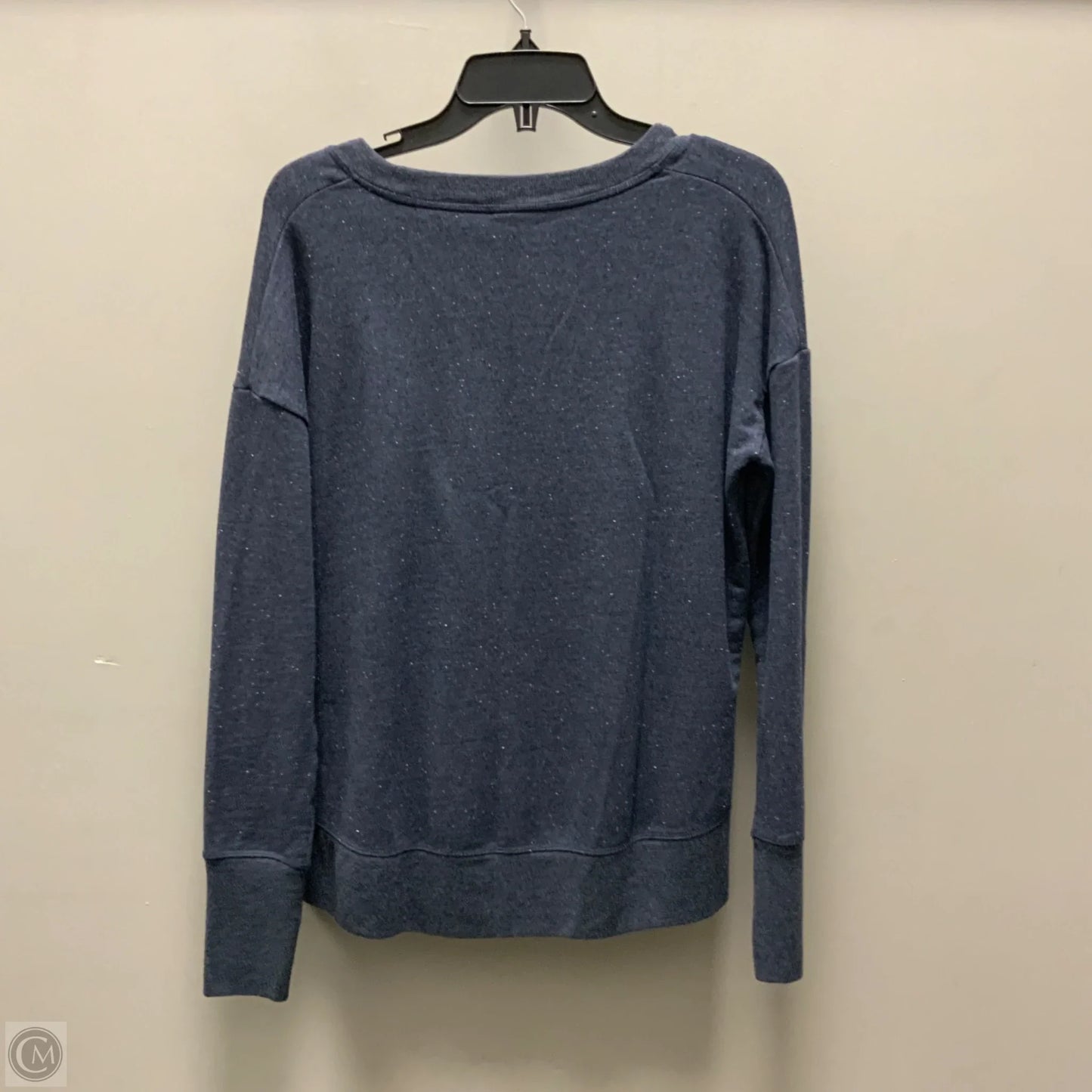 Athletic Top Long Sleeve Crewneck By Athleta In Blue, Size: Xs