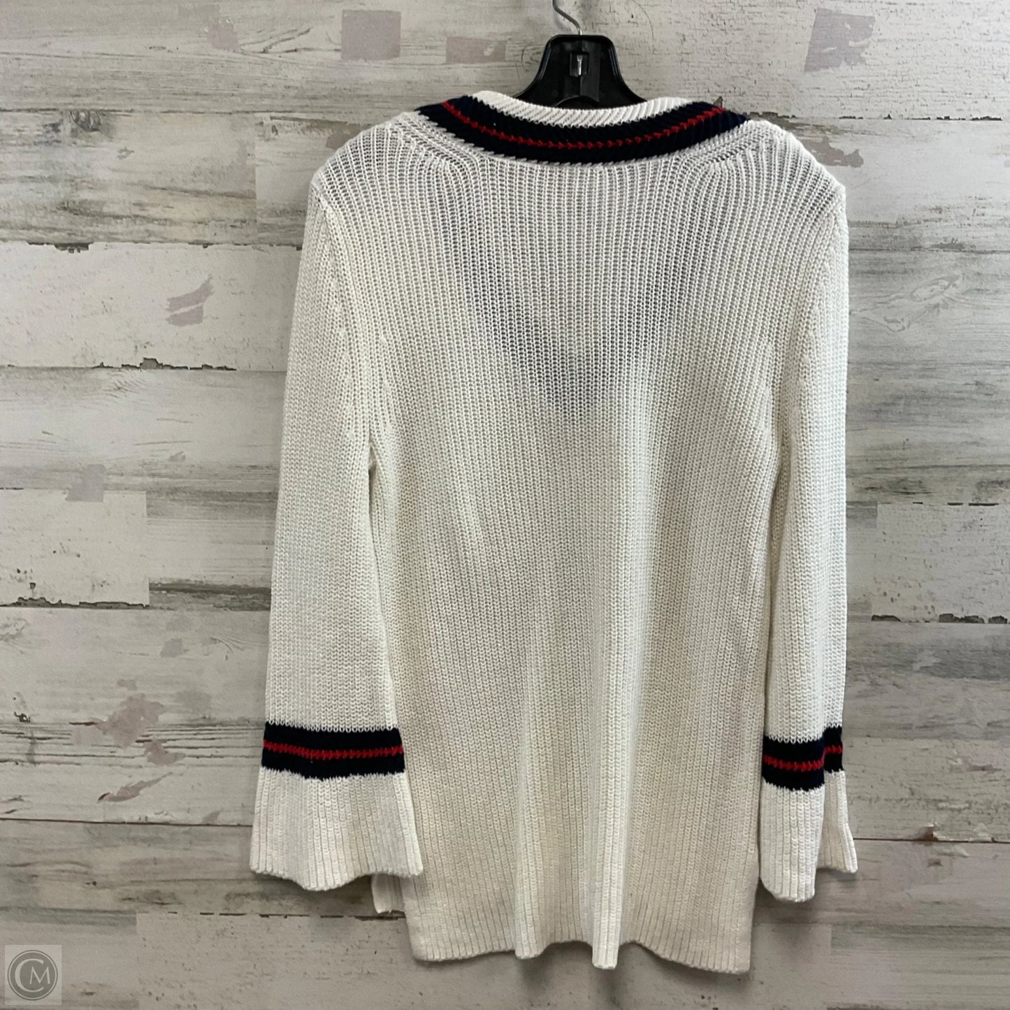 Sweater By Cabi In White, Size: Xs