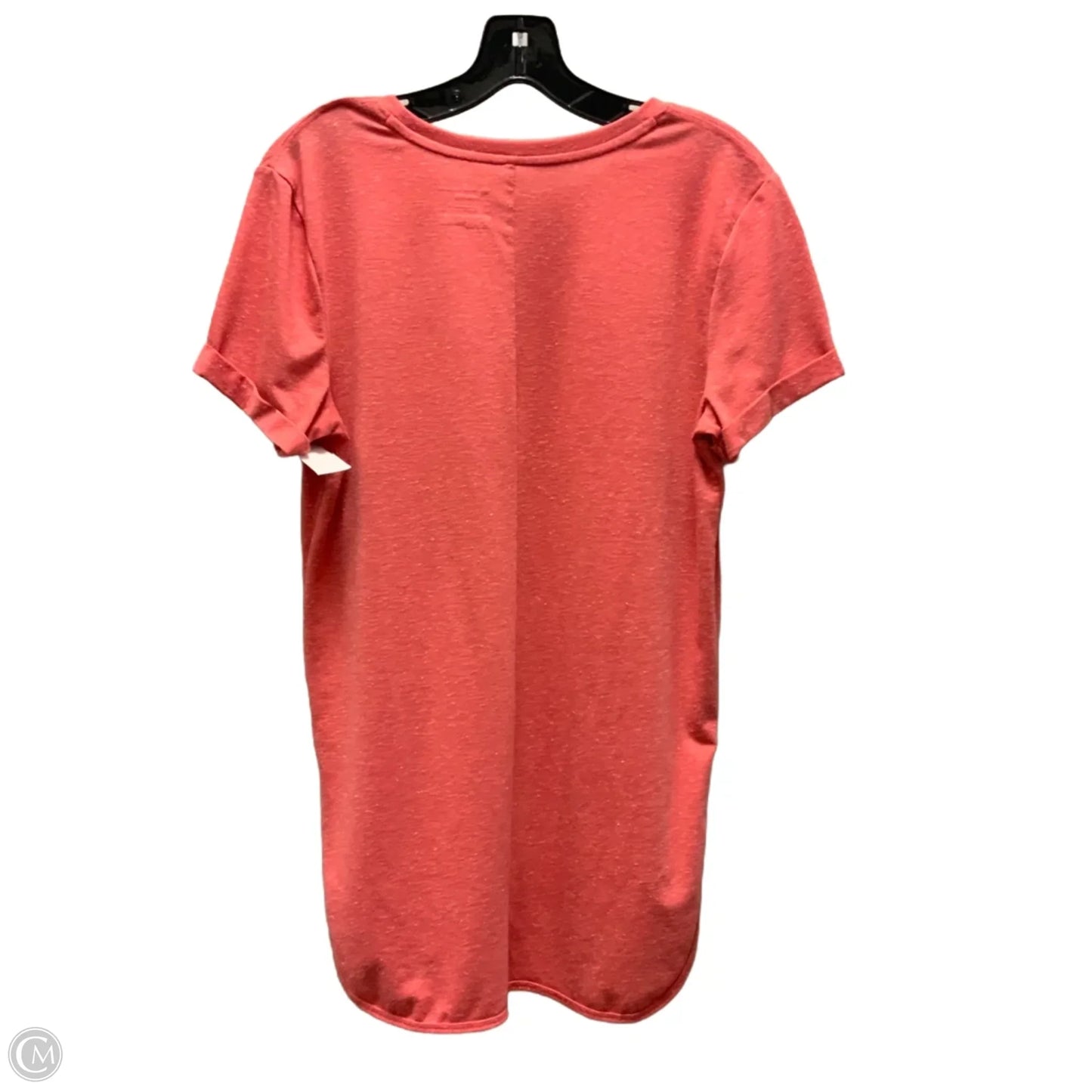 Athletic Top Short Sleeve By Tek Gear In Red, Size: M