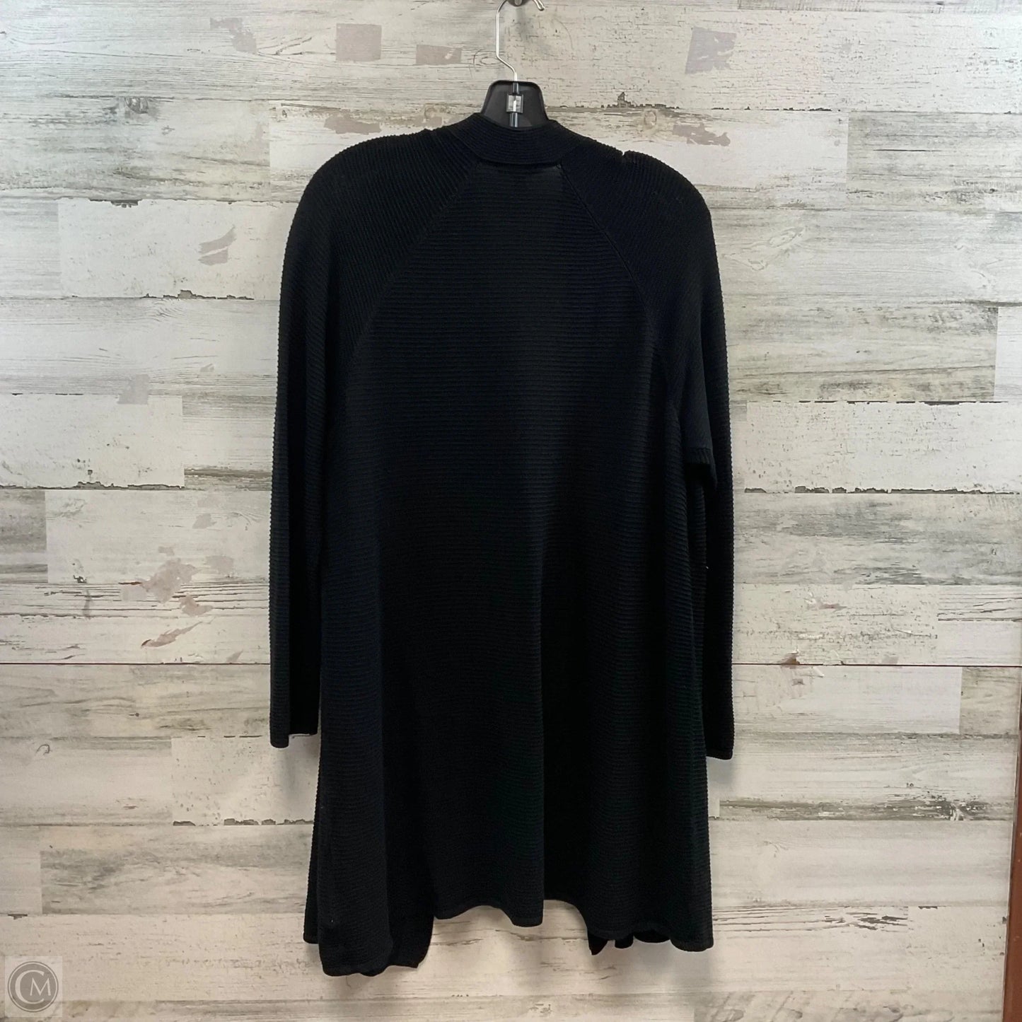 Sweater Cardigan By Eileen Fisher In Black, Size: 1x