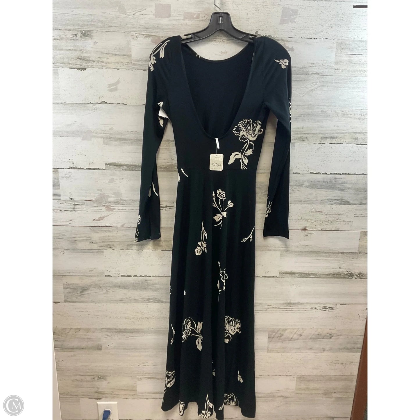 Dress Casual Maxi By Free People In Black, Size: Xs