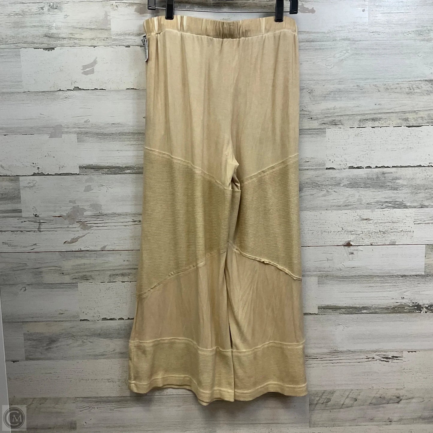 Pants Wide Leg By Pol In Tan, Size: M