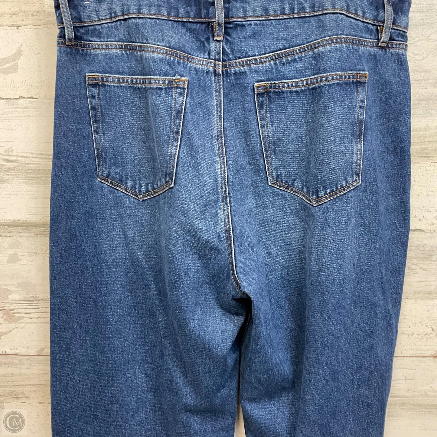 Jeans Wide Leg By Loft In Blue Denim, Size: 16