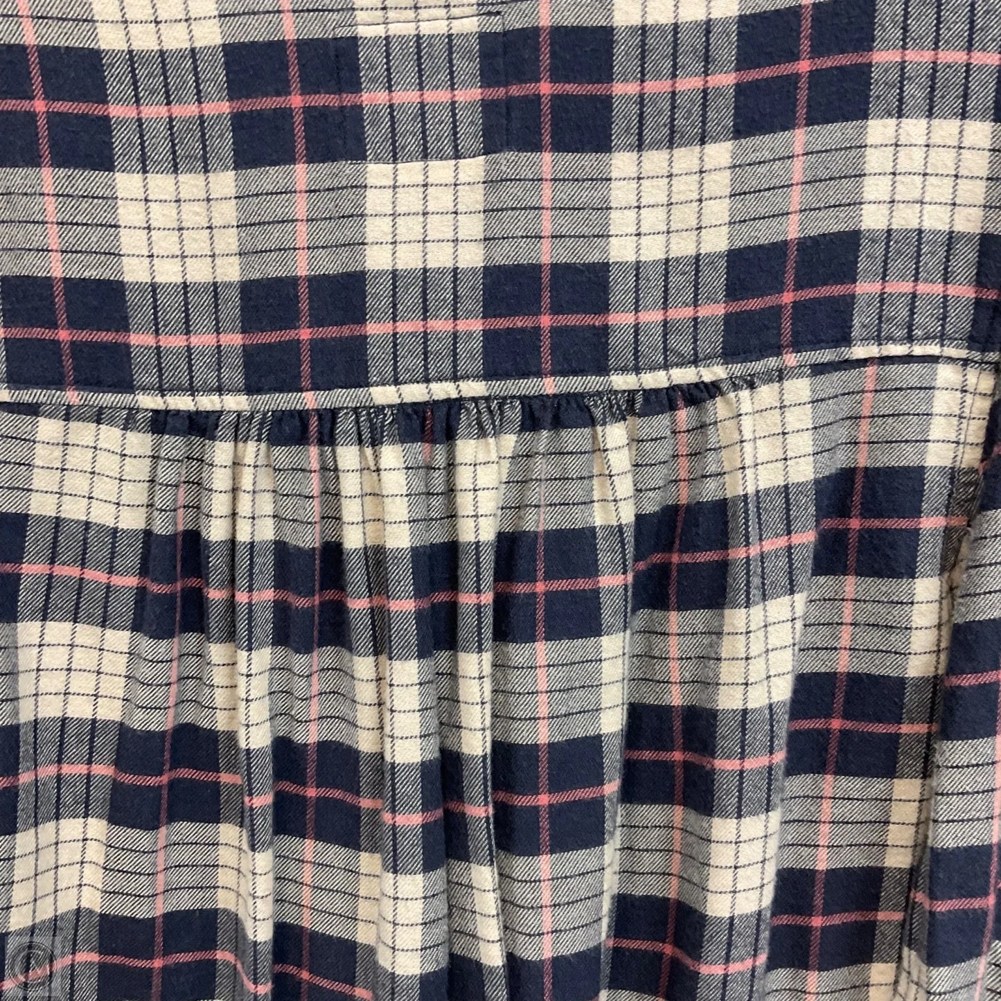 Blouse Long Sleeve By Rails In Blue & Pink, Size: S