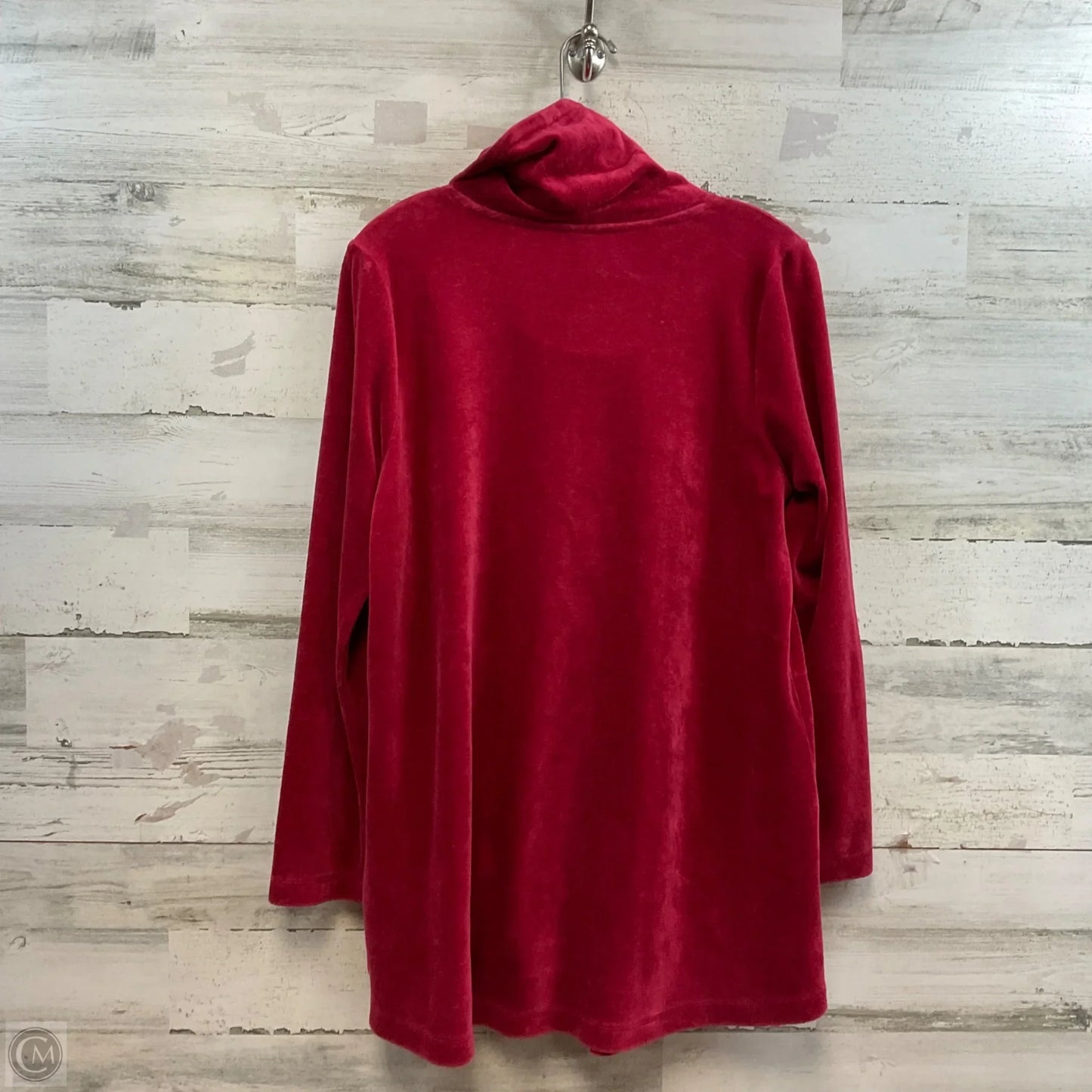 Blouse Long Sleeve By Pure Jill In Red, Size: M