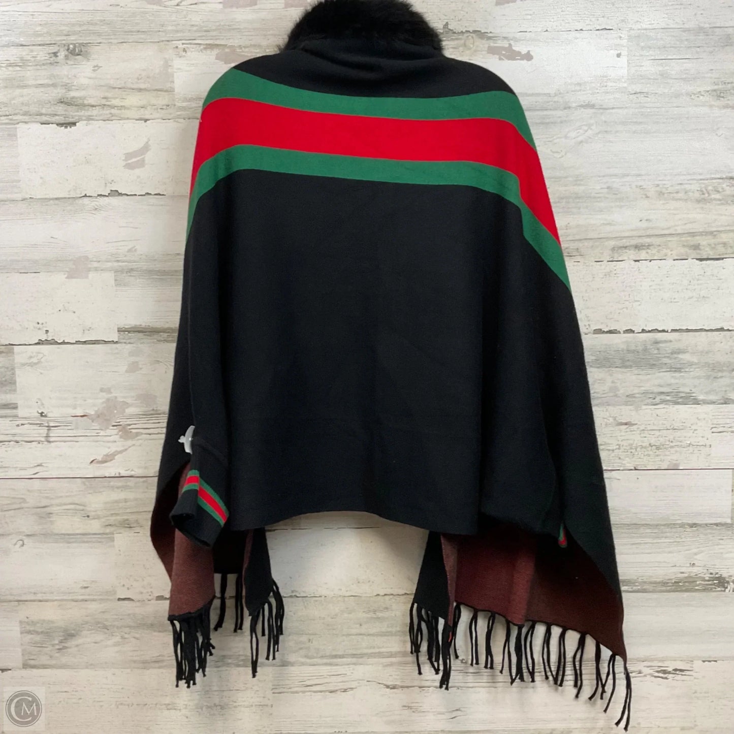 Shawl By Cme In Black, Size: Osfm