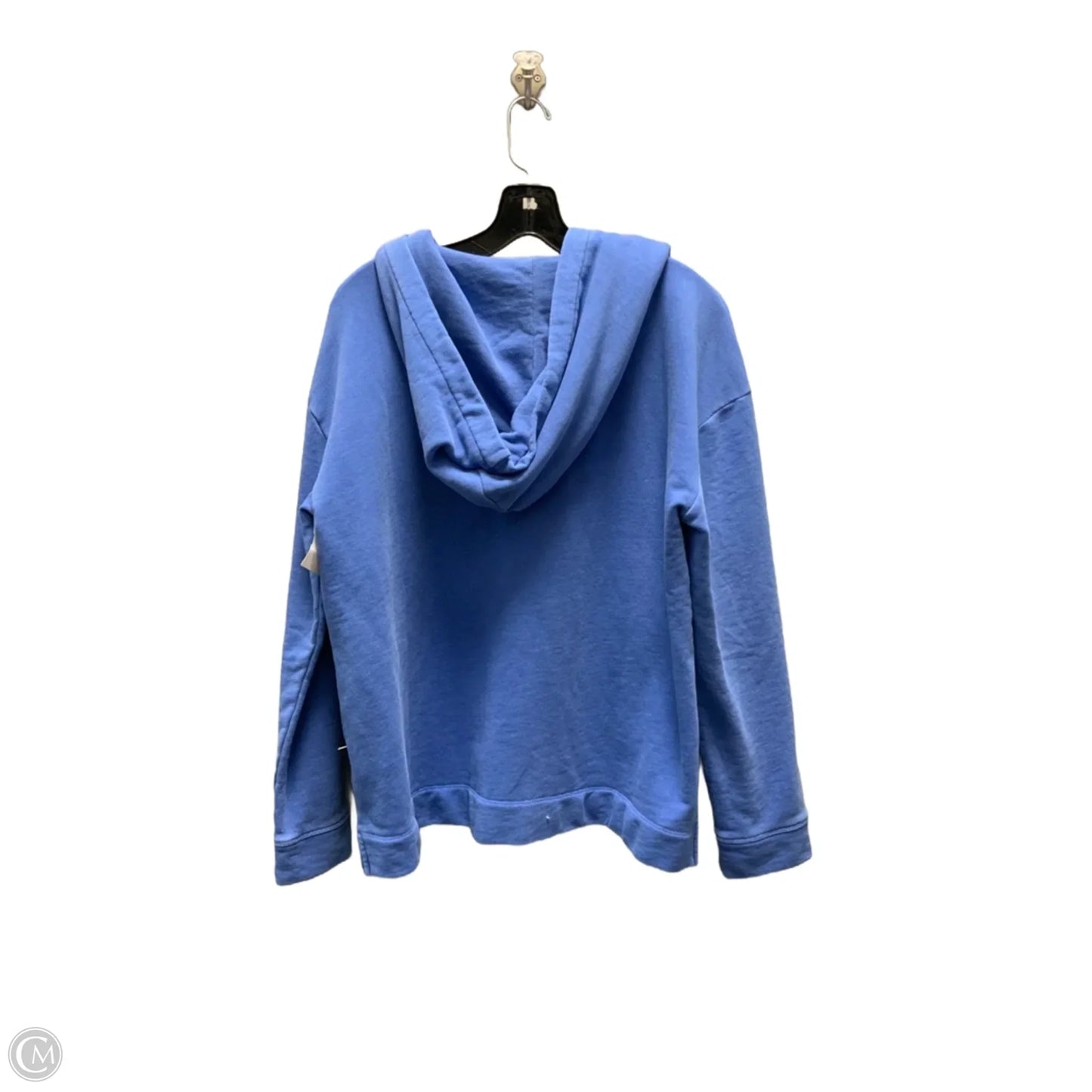 Sweatshirt Hoodie By Talbots In Blue, Size: Xl