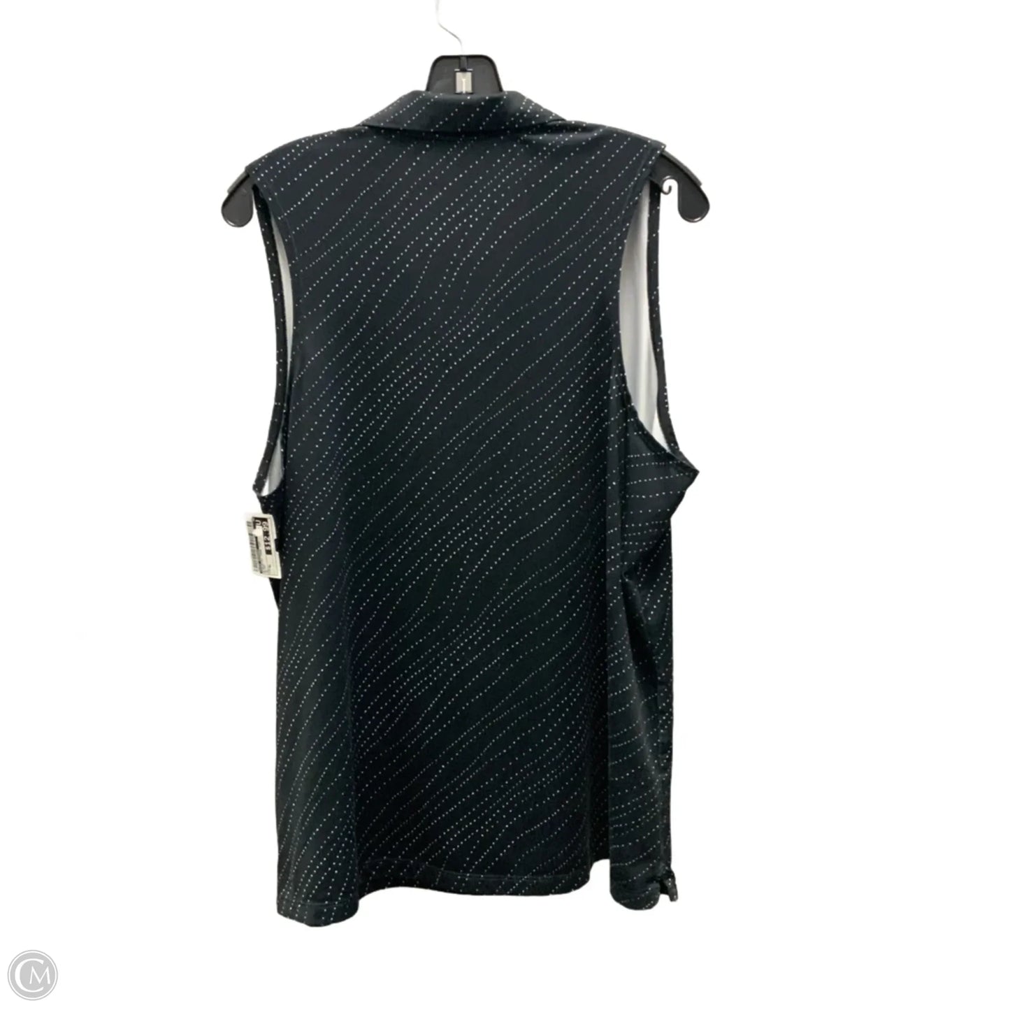 Athletic Tank Top By Nike Apparel In Black, Size: Xl