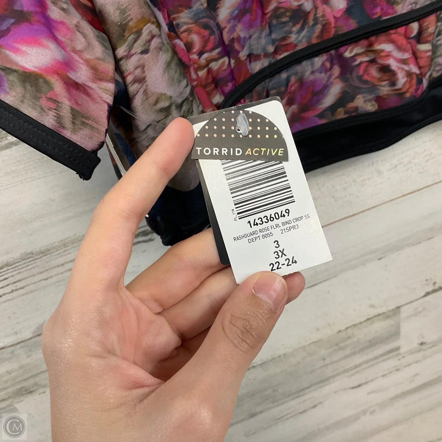 Athletic Top Short Sleeve By Torrid In Black, Size: 3x