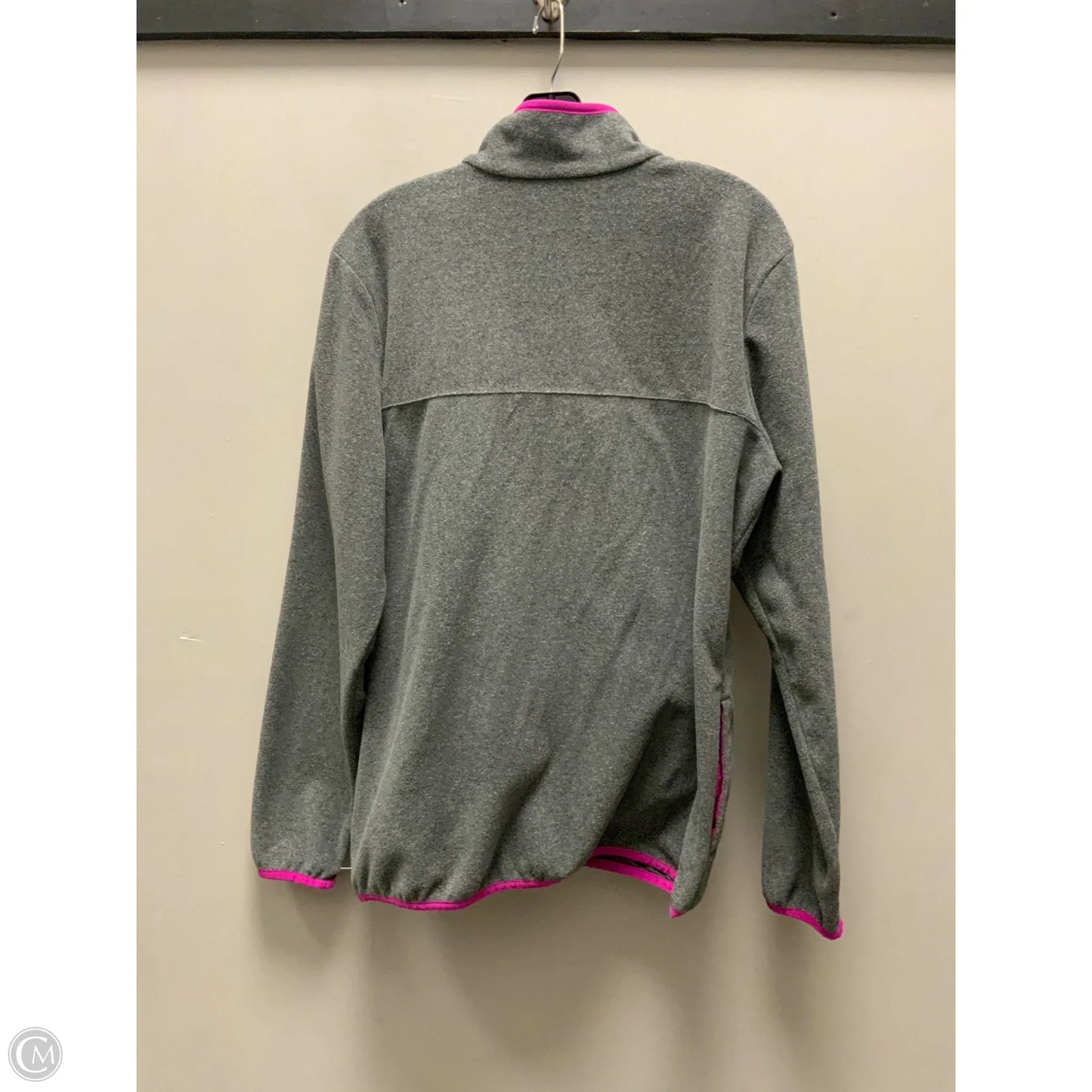 Athletic Jacket By Columbia In Grey, Size: L