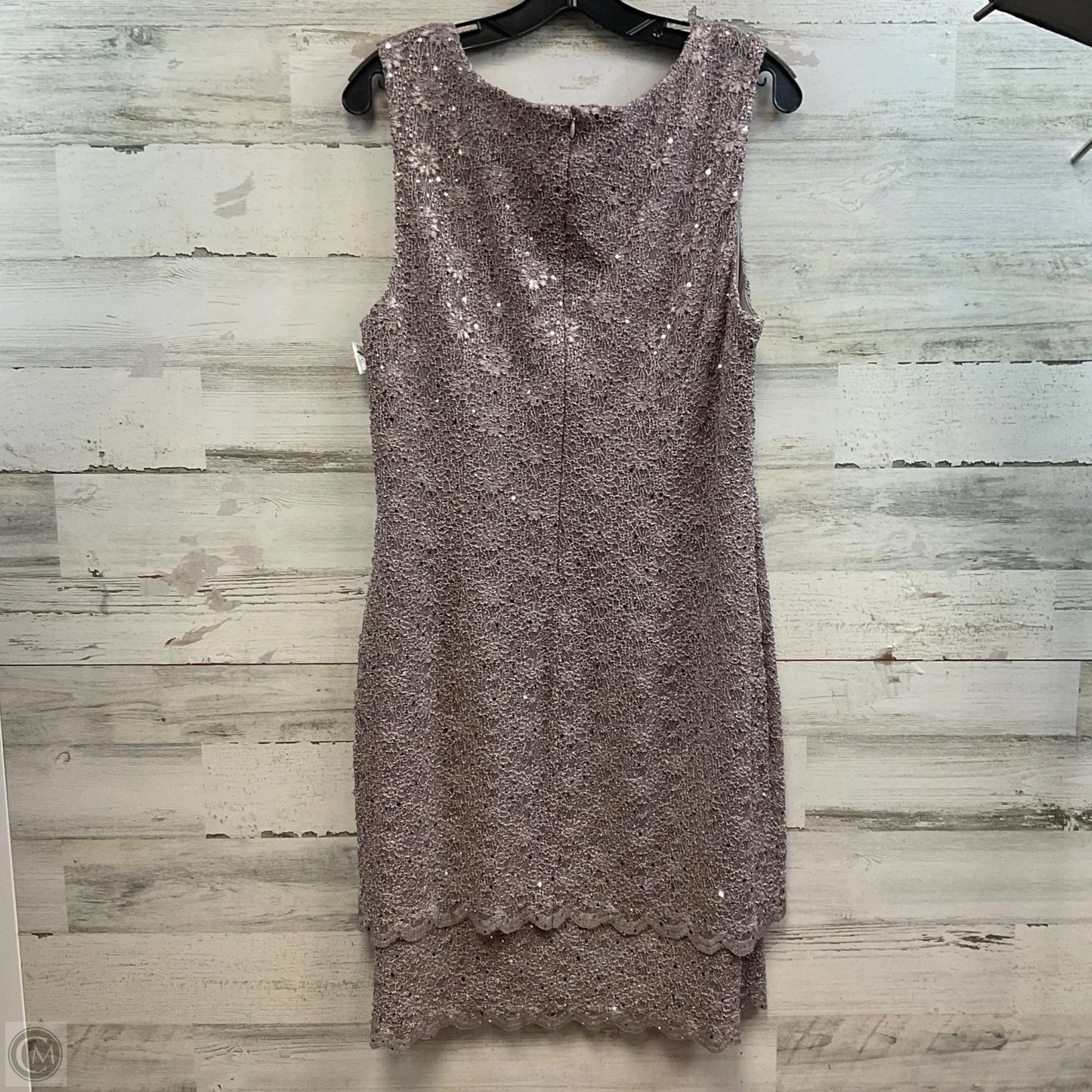 Dress Party Short By Connected Apparel In Purple, Size: Xl