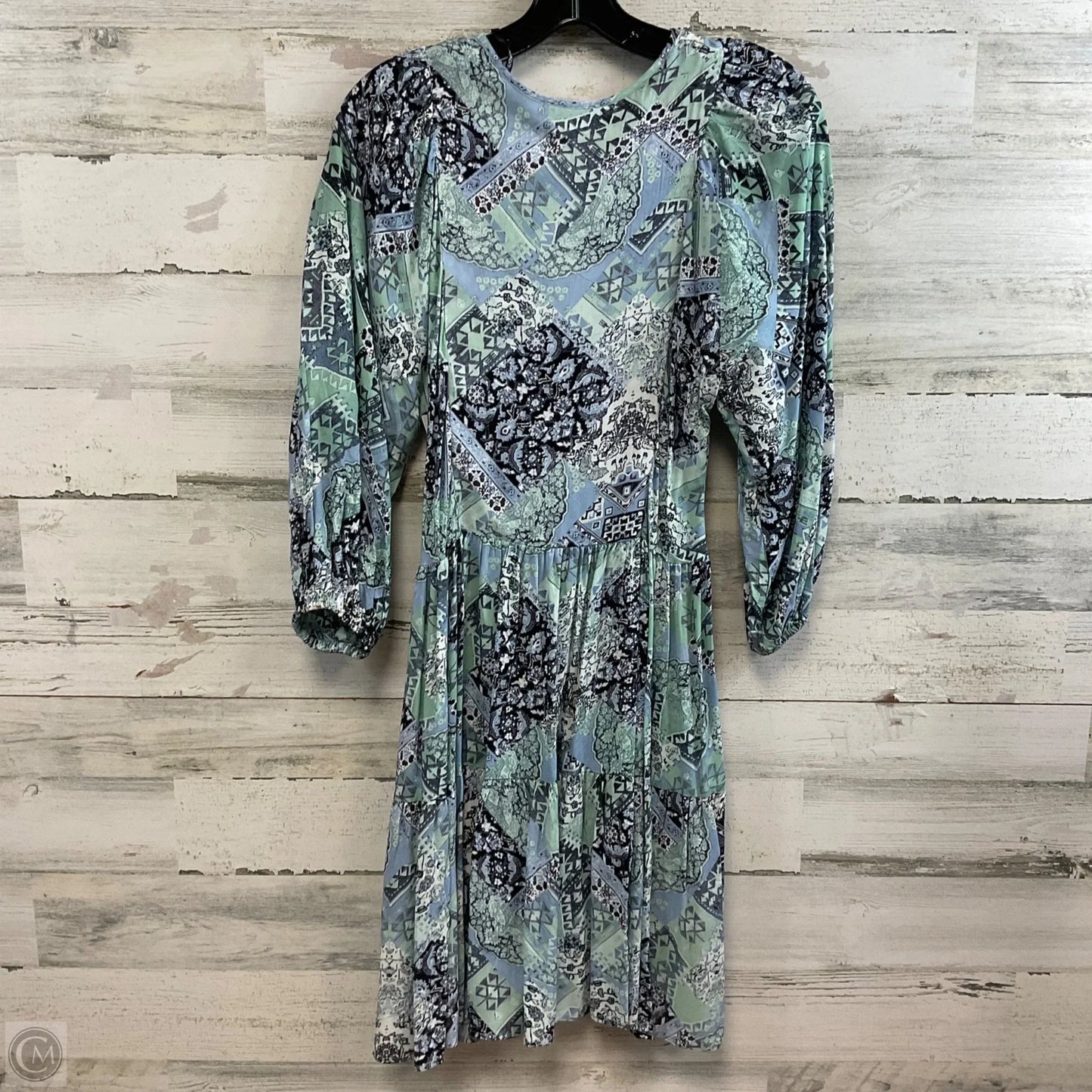 Dress Casual Short By Calvin Klein In Blue, Size: Xs