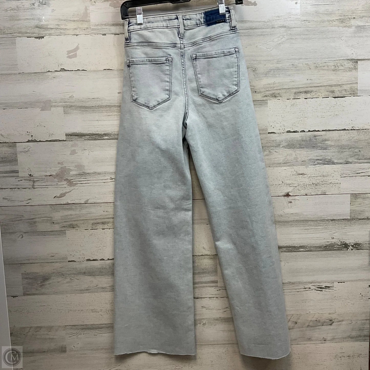 Jeans Wide Leg By Risen In Blue Denim, Size: 0