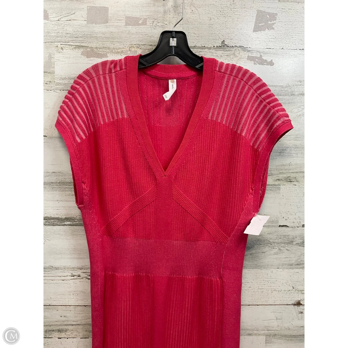 Dress Casual Midi By Daily Practice By Anthropologie In Pink, Size: L